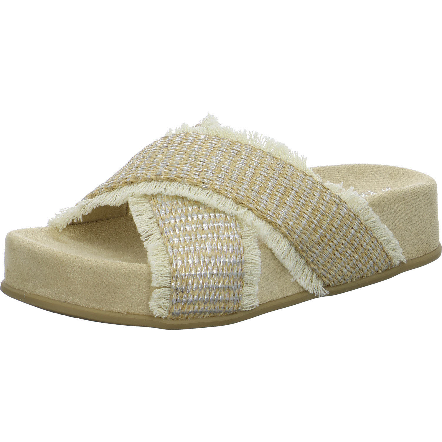 Marco Tozzi Damen Pantoletten 2-87500-46 948 2-87500-46 silver comb normal