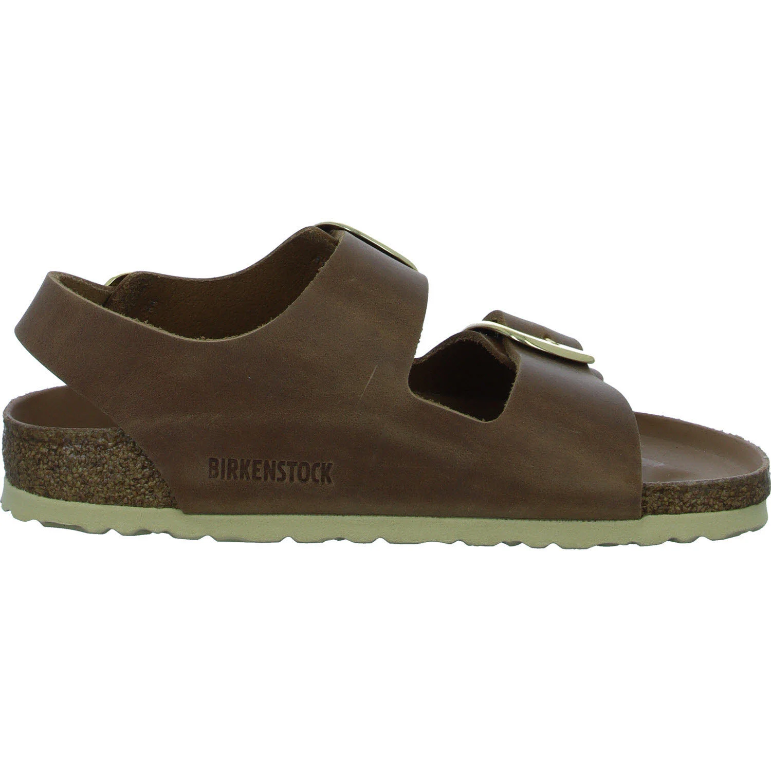 Element 7 von 8 (Bild) – BIRKENSTOCK Damen Sandalen 1024067 Milano Big Buckle cognac schmal