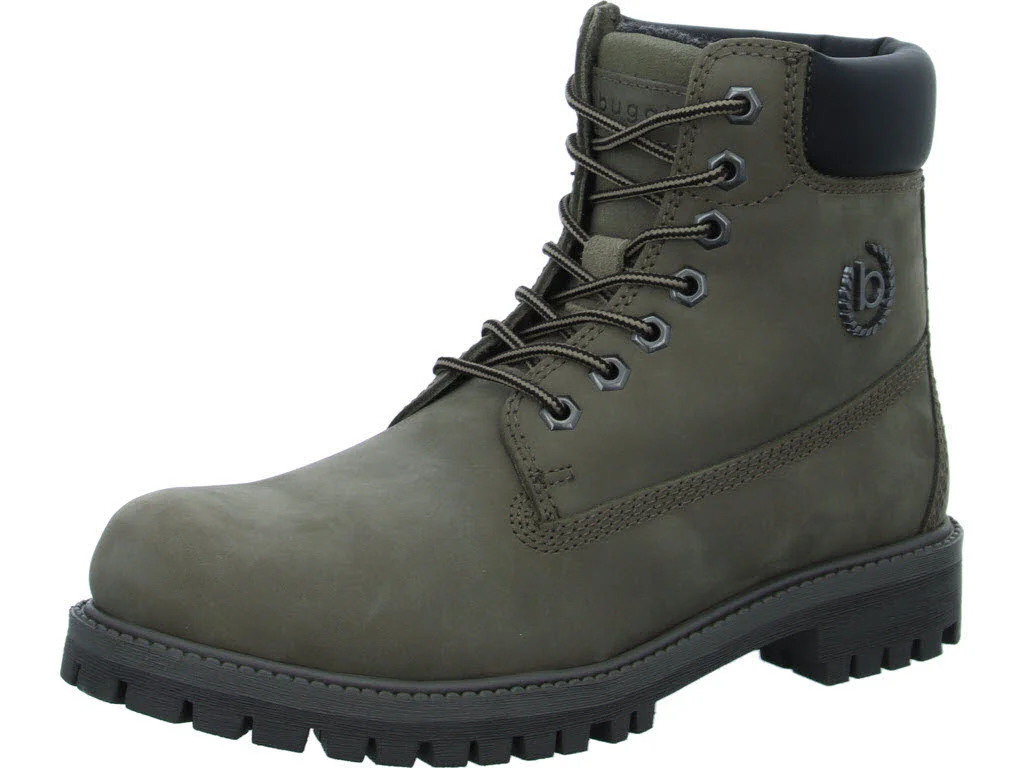 Bugatti men Herren Schnürstiefel 321ANV301550-1410 321ANV301550 taupe/black normal