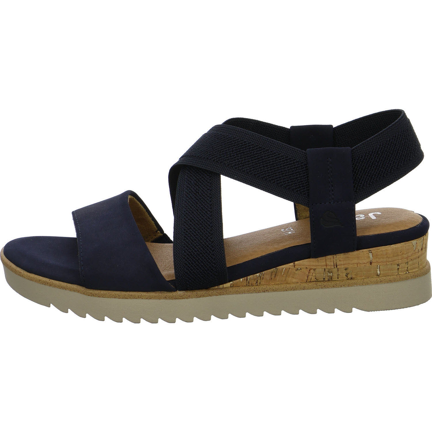 Jana Damen Sandalen 8-28764-46/805 8-28764-46 navy H (weit)