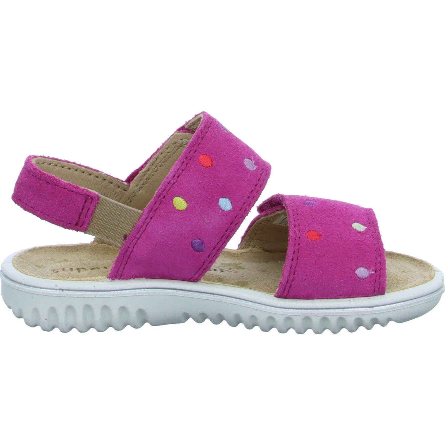 Element 7 von 8 (Bild) – Superfit Kinder Sandalen 1-009006-5500 Sparkle pink WMS mittel