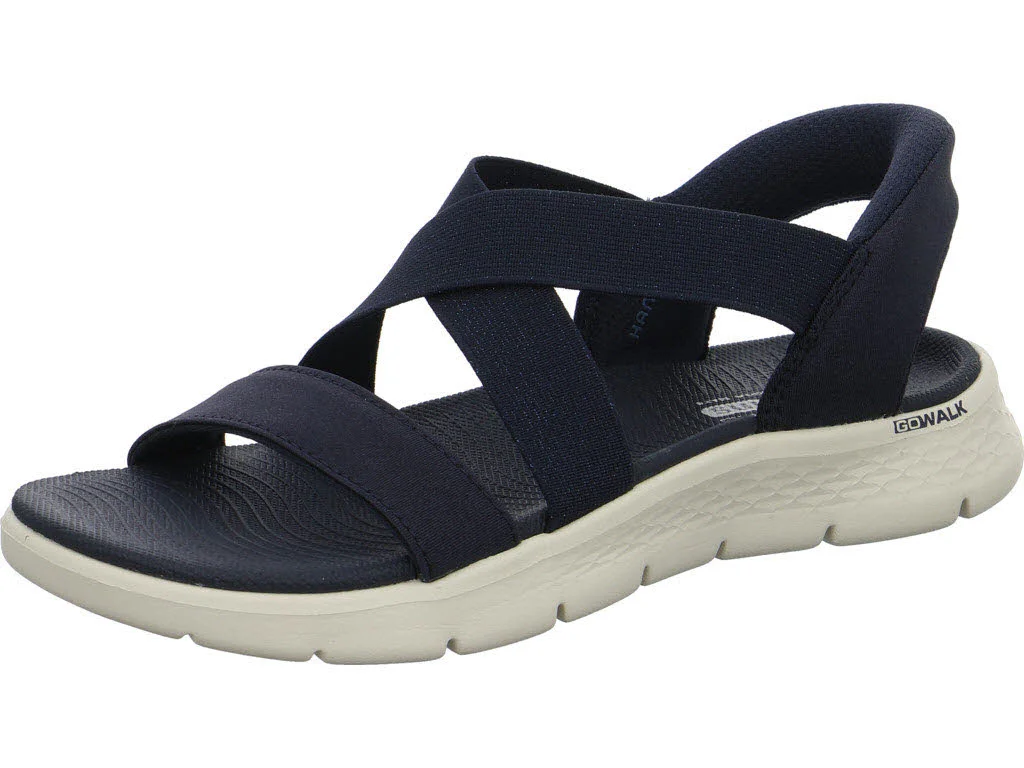 Skechers Damen Sandalen 141489 NVY GO WALK Flex Sandal - Glimmer navy normal