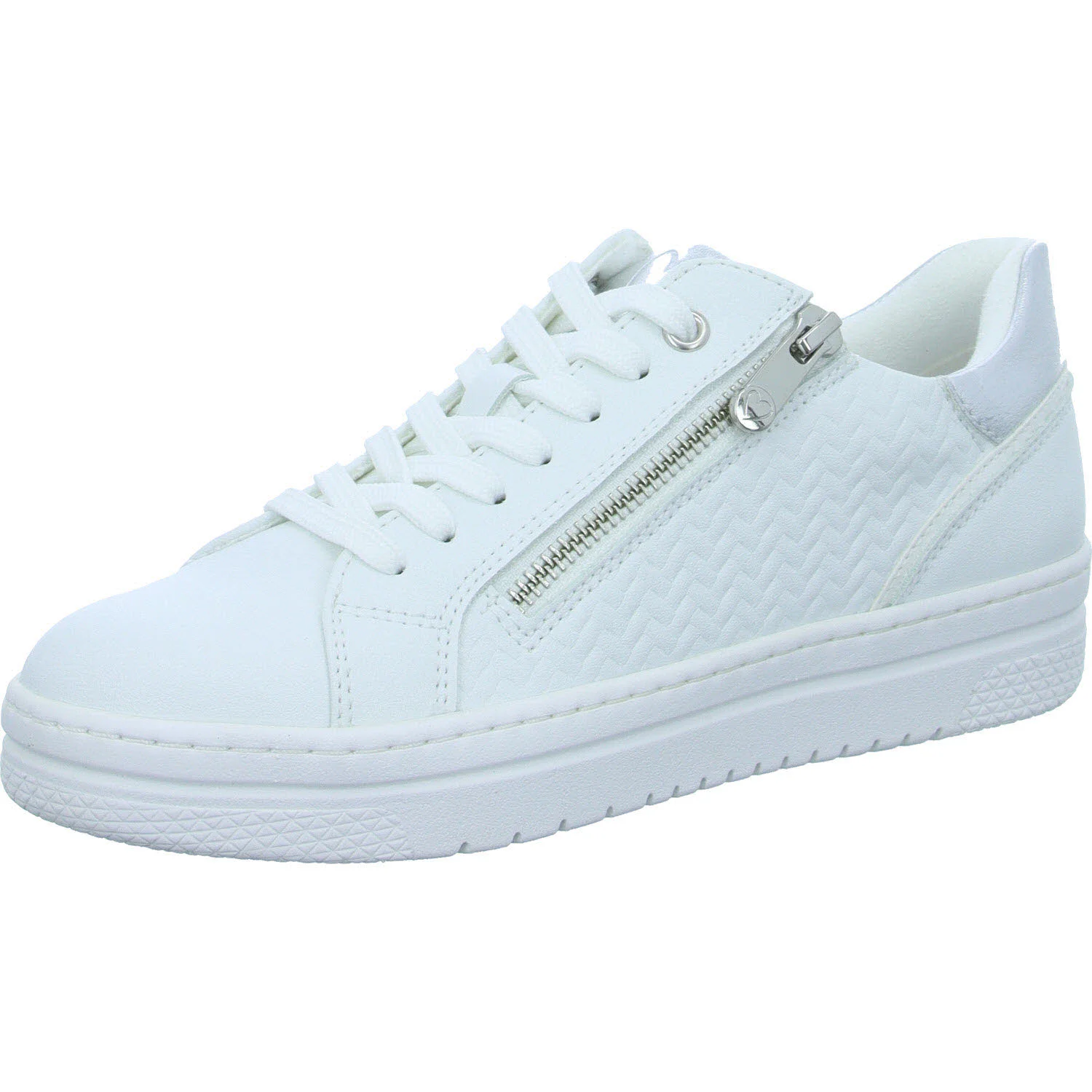 Element 2 von 8 (Bild) – Marco Tozzi Damen Schnürschuhe 2-23718-42/197 2-23718-42 white comb normal