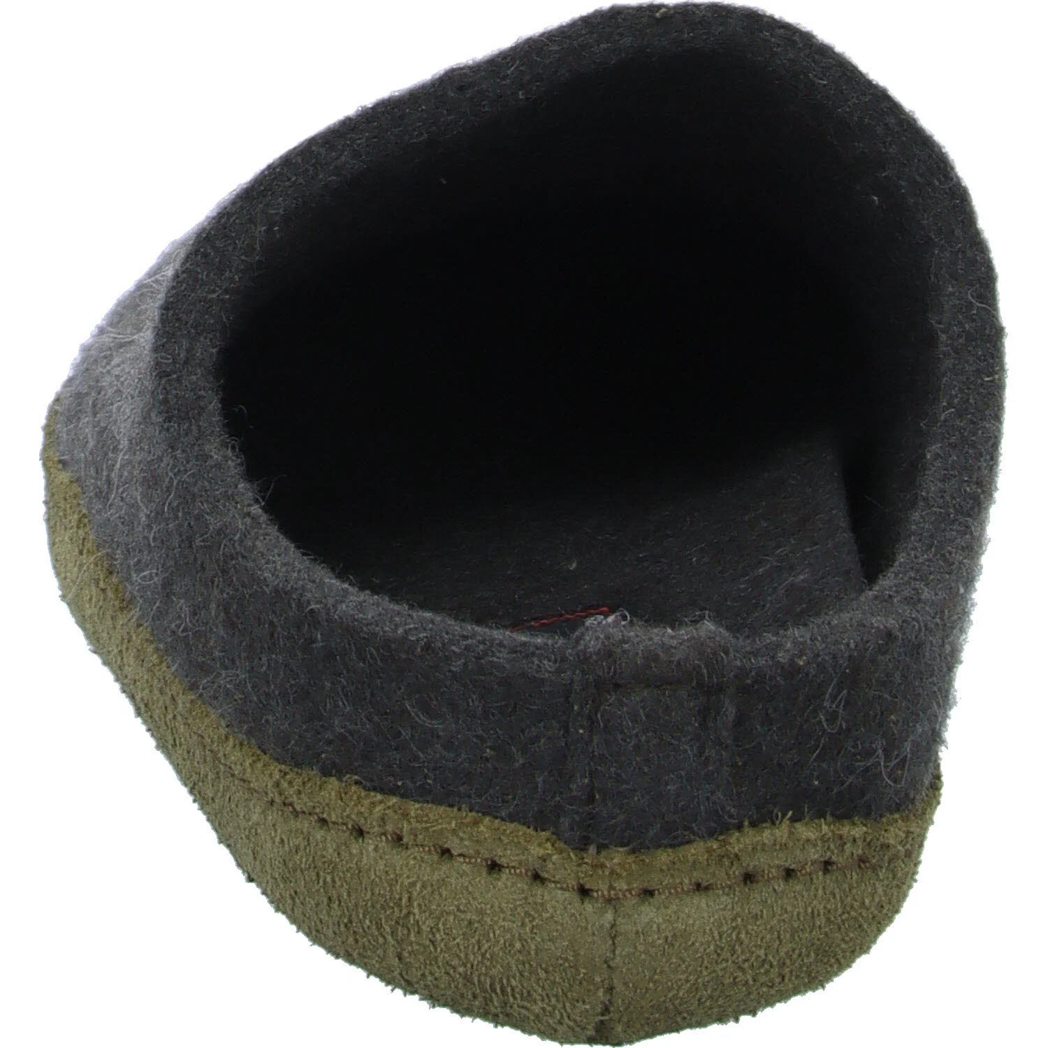 Haflinger Damen Winterpantoffel 211001-0-63 Emil´s Toffel braunmeliert normal