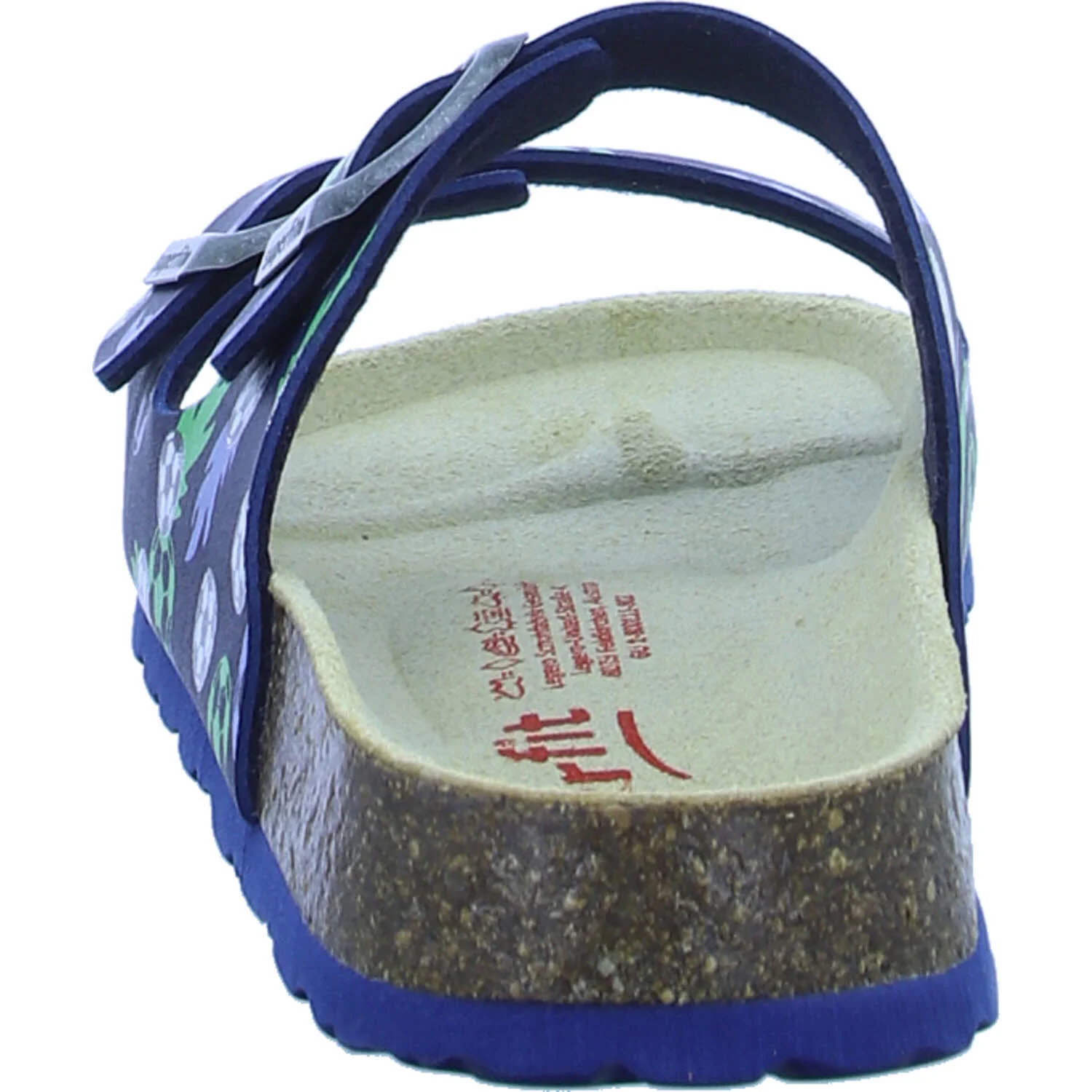 Superfit Kinder Pantoletten mit Fußbett 800111-8020 800111 blau WMS mittel
