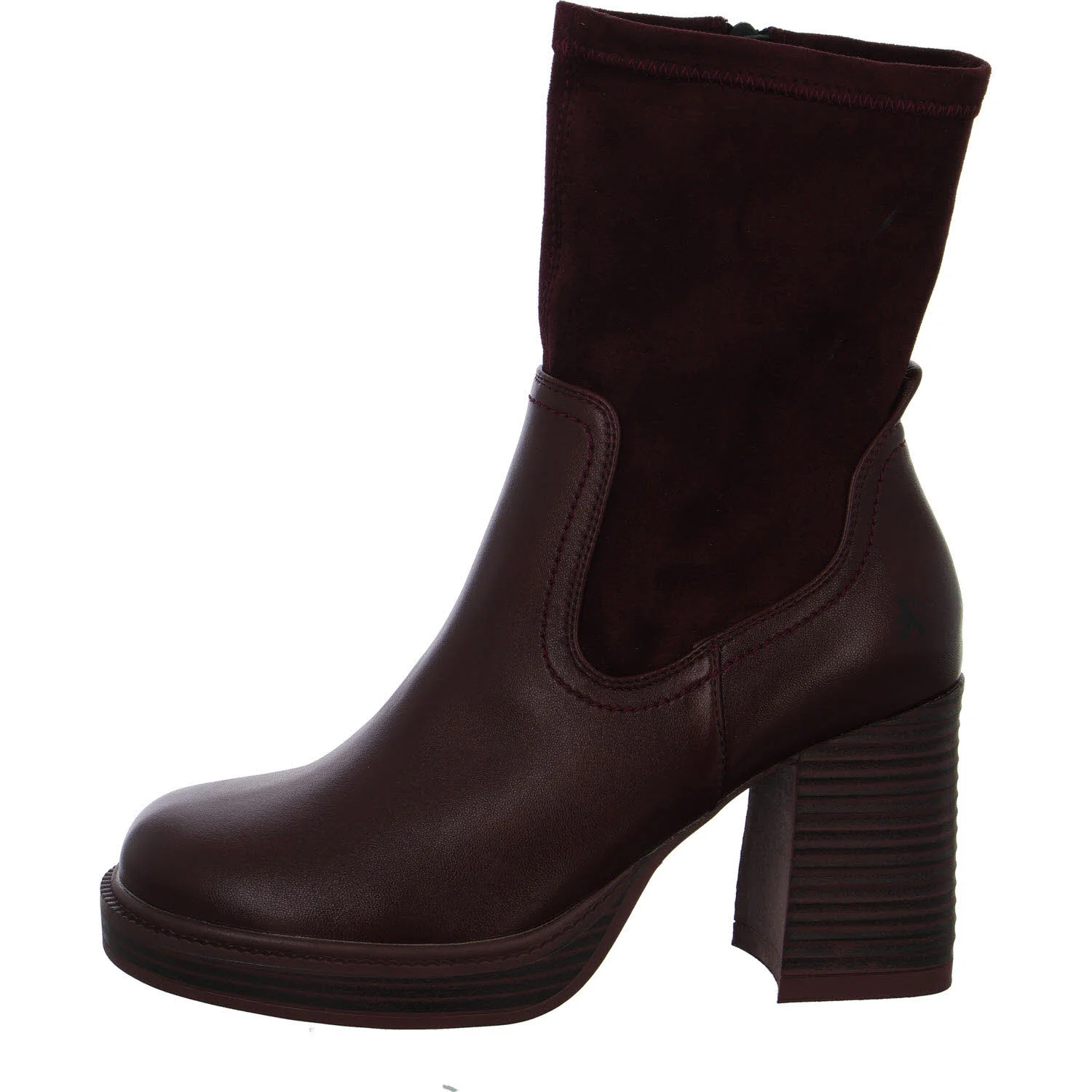 2go Fashion Damen Stiefeletten 8237501-55 8237501 bordeaux normal