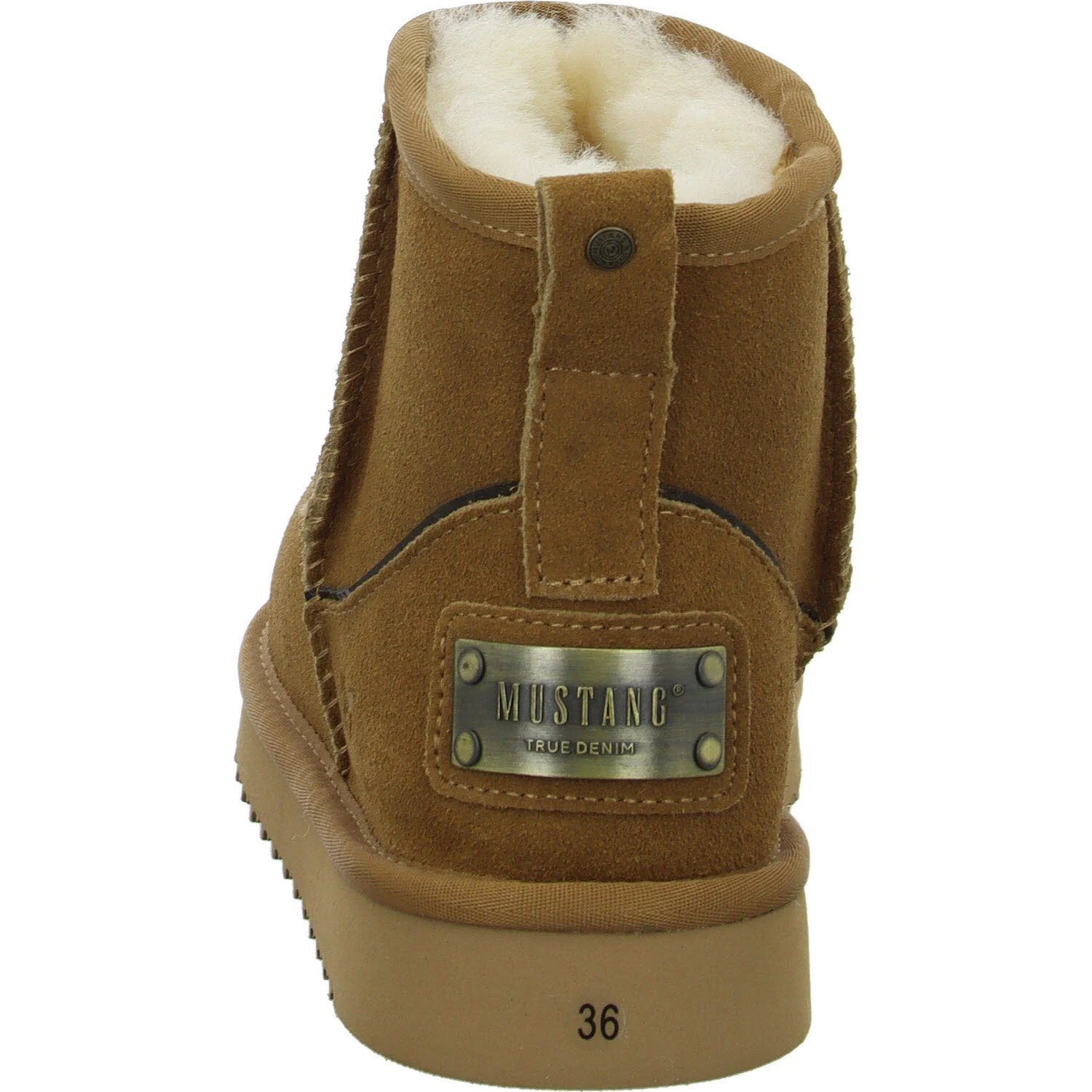 Element 4 von 8 (Bild) – Mustang Damen Stiefelette warm 1343609-307 1343609 cognac normal