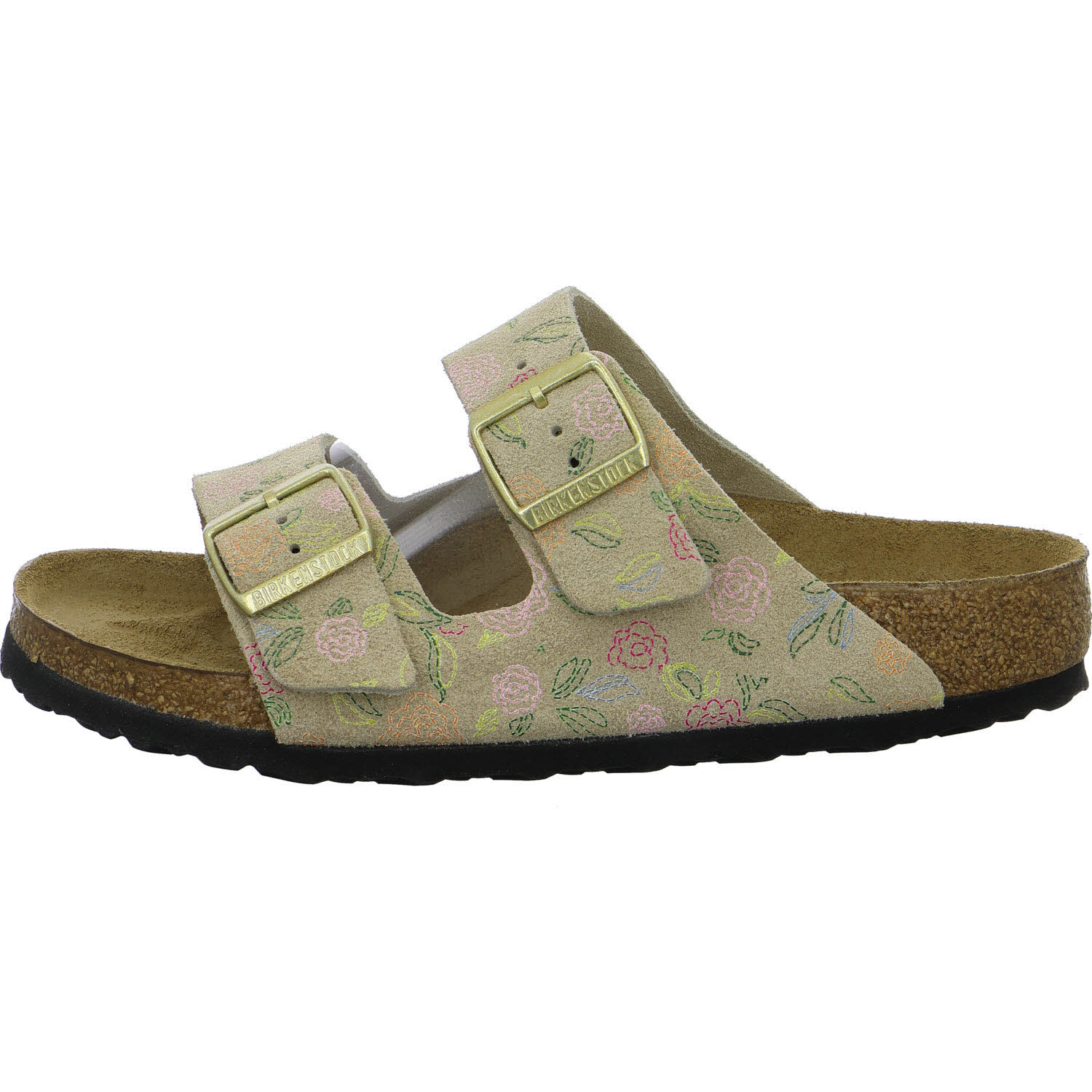 BIRKENSTOCK Pantoletten 1031694 Arizona sandcastle flower print normal
