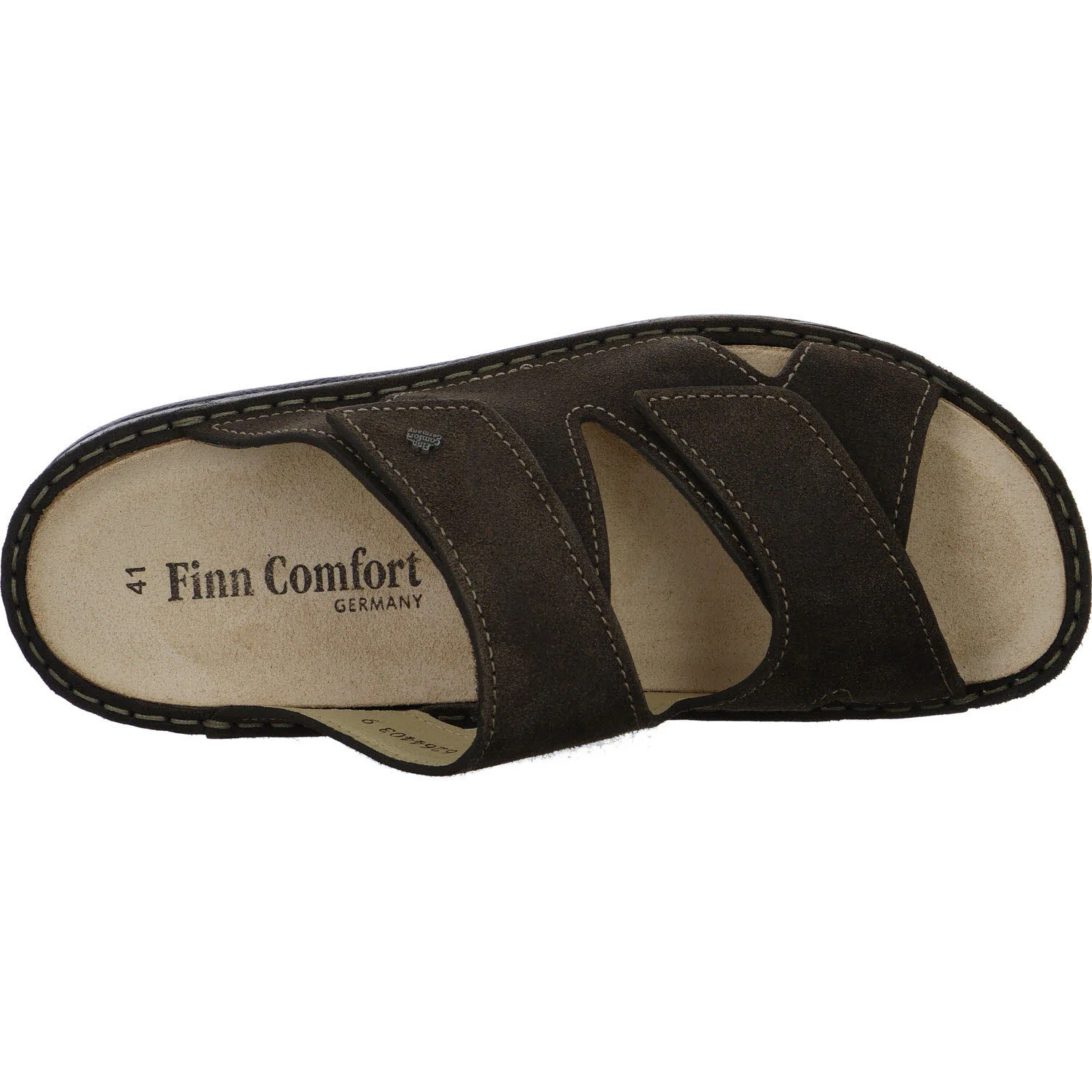 Finn Comfort Pantoletten 81529-842445 Danzig-S darkbrown weit