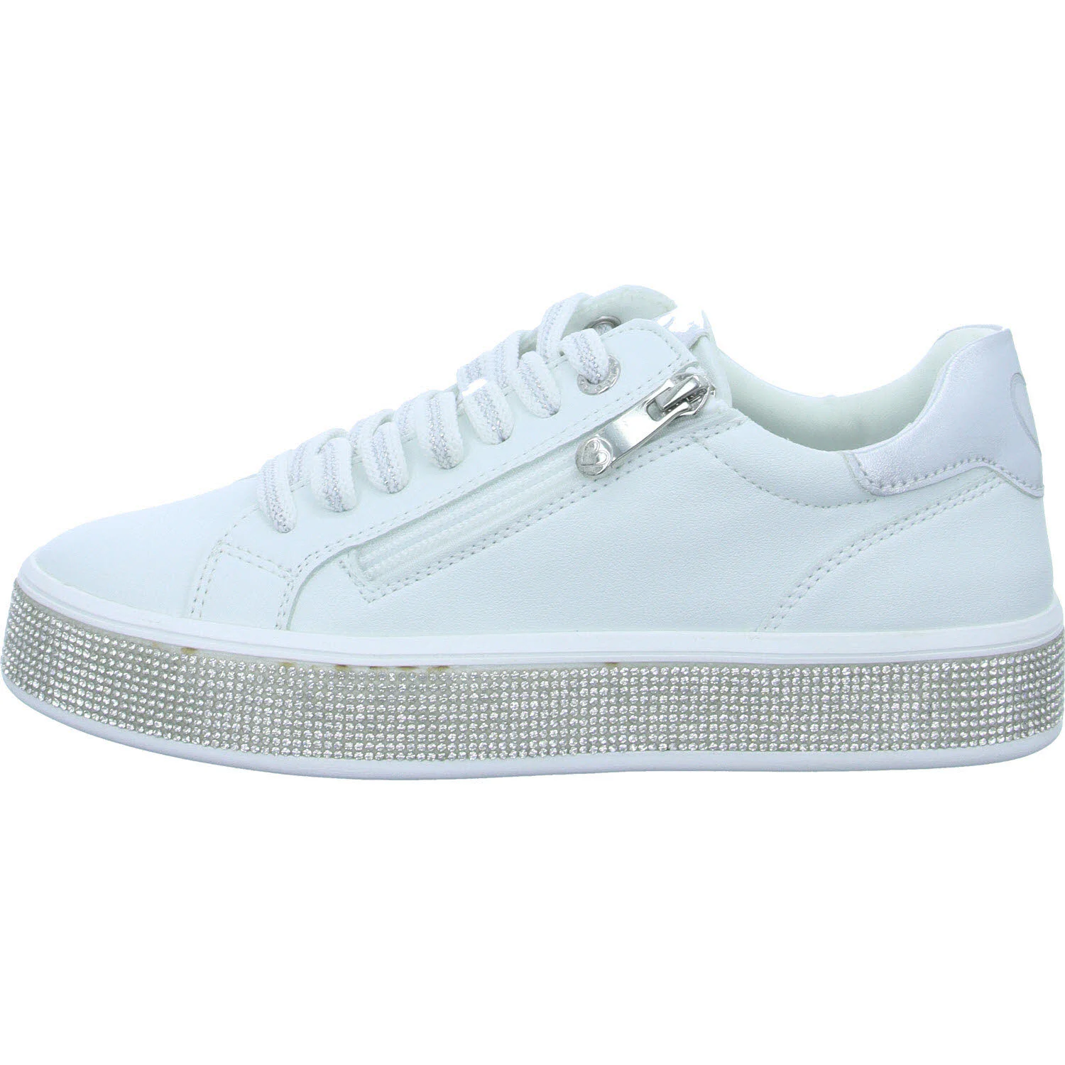 Element 6 von 8 (Bild) – Marco Tozzi Damen Schnürschuhe 2-23715-42/197 2-23715-42 white comb normal