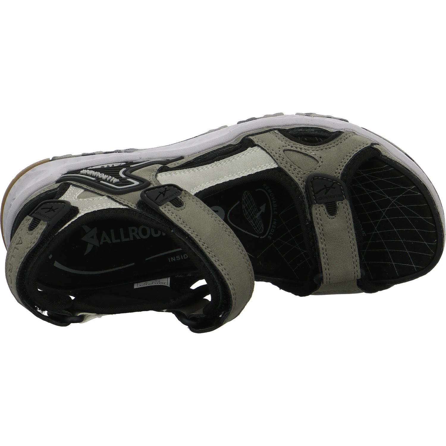 Allrounder by Mephisto Damen Sandalen P2007820 Westside fallen rock/drizzle normal