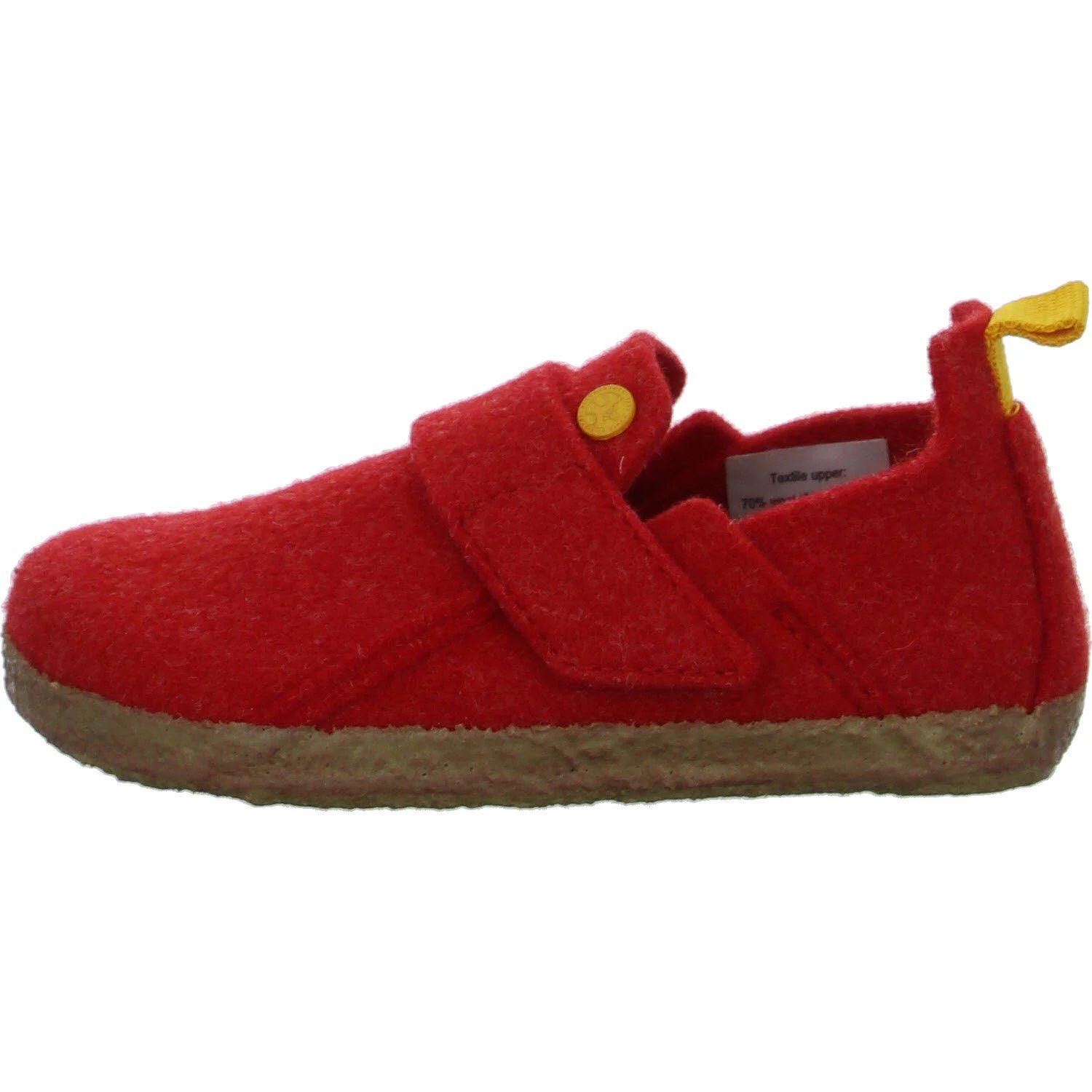Element 6 von 8 (Bild) – BIRKENSTOCK Kinder Winterhausschuhe 1023094 Zermatt HL Kids Wool Felt activ red schmal