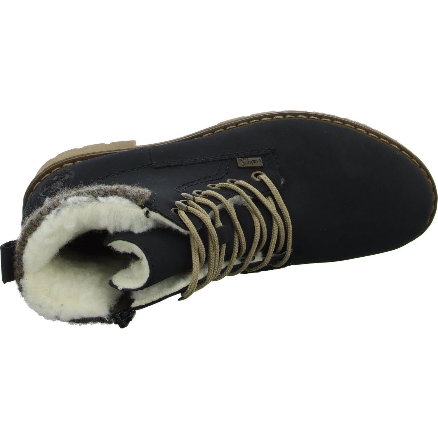 Rieker Damen Schnürstiefel warm Y9118-14 Y9118 pazifik/mogano/graphit F 1/2 (normal)