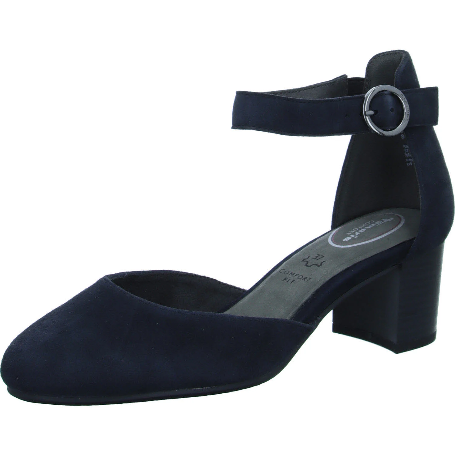 Element 2 von 8 (Bild) – Tamaris Comfort Damen Spangenschuhe 8-84402-42/805 8-84402-42 navy normal
