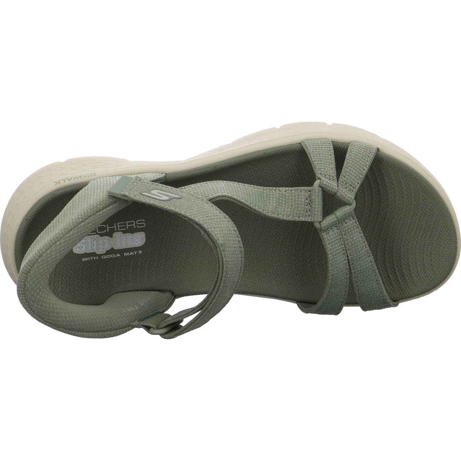 Skechers Damen Sandalen 141481 SAGE GO WALK Flex Sandal - Illuminate sage normal