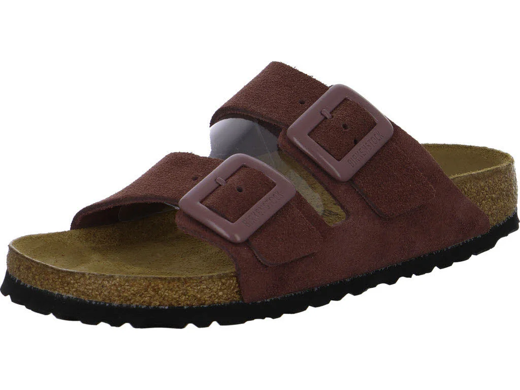 BIRKENSTOCK Pantoletten 1033103 Arizona Cushion Buckle pepper schmal