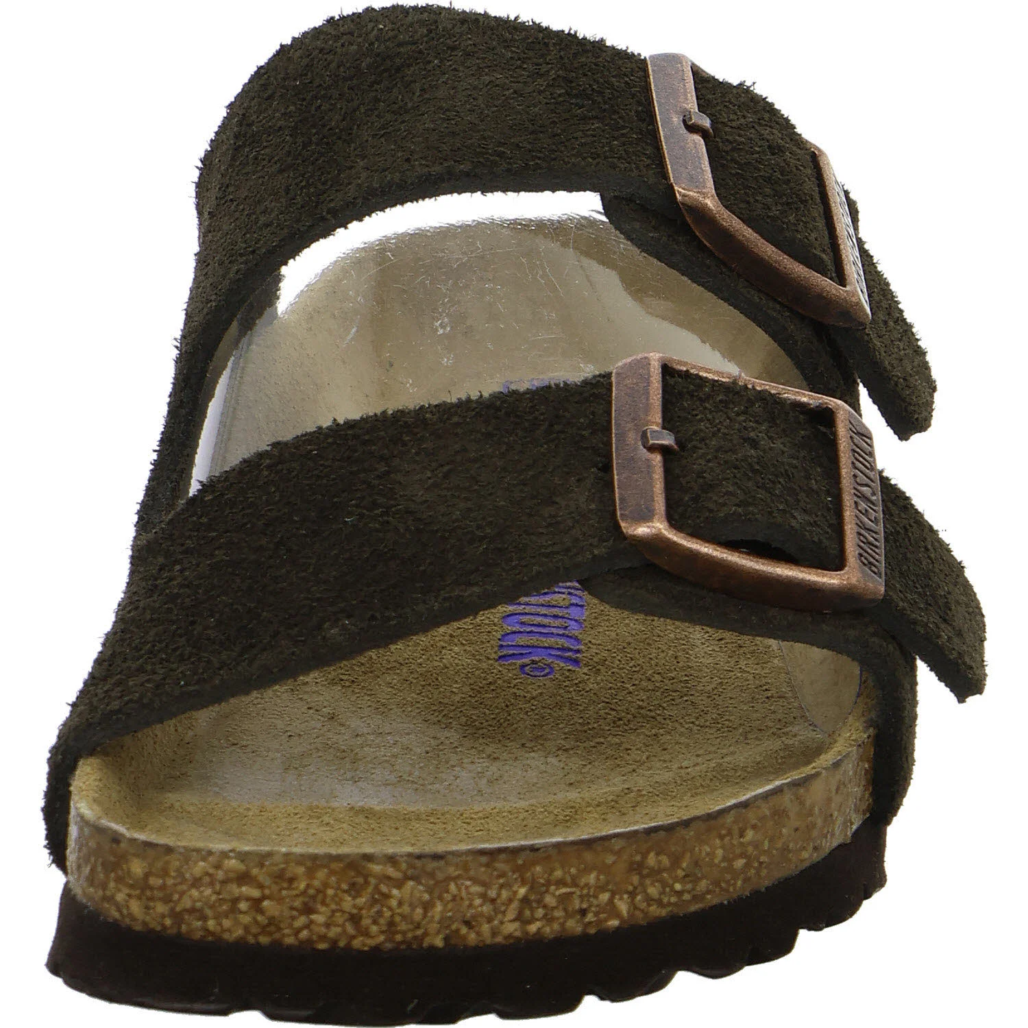 BIRKENSTOCK Pantoletten 951313 Arizona Soft Footbed mocca schmal