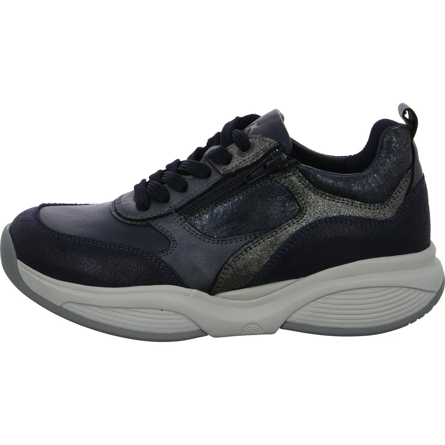 Xsensible Damen Schnürschuhe 32004.3/218-HX SWX19 navy combi HX (weit)