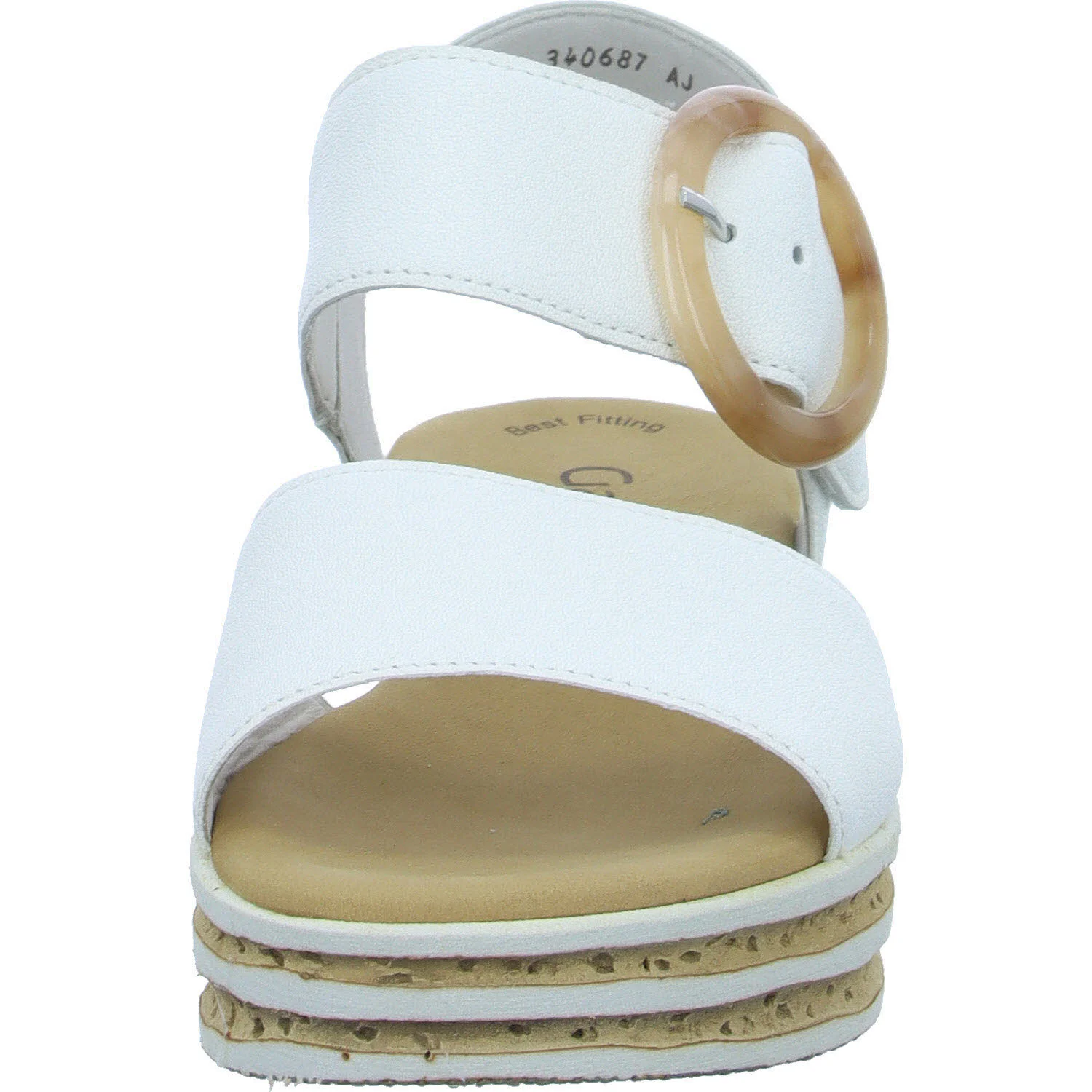 Element 3 von 8 (Bild) – Gabor Damen Sandalen 64.550.20 64.550 latte F (schmal/normal)