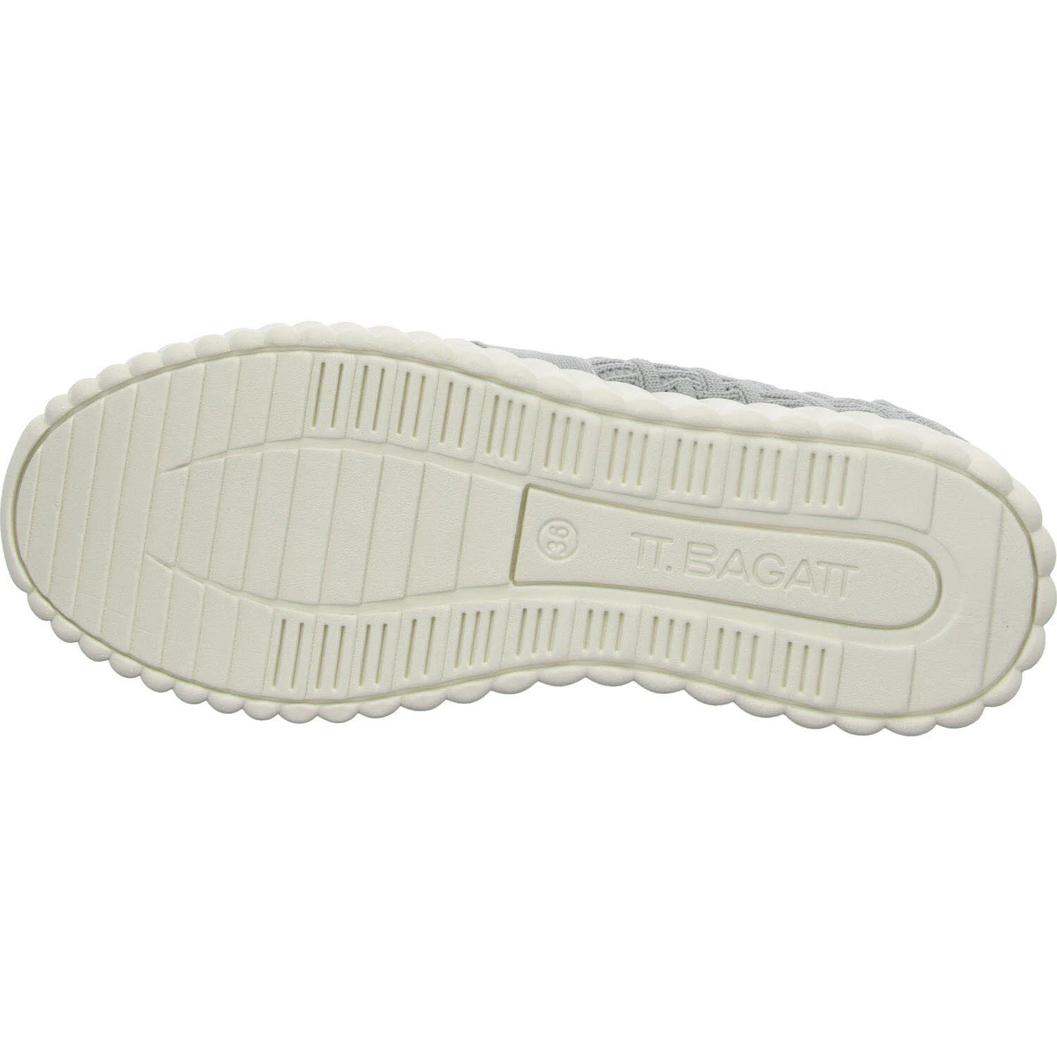 TT.Bagatt Damen Slipper D31AI6626969-1213 Carini light grey/silver normal
