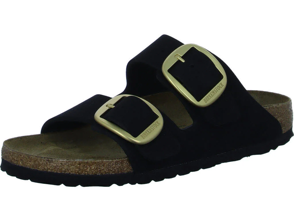 BIRKENSTOCK Pantoletten 1023290 Arizona Big Buckle schwarz schmal