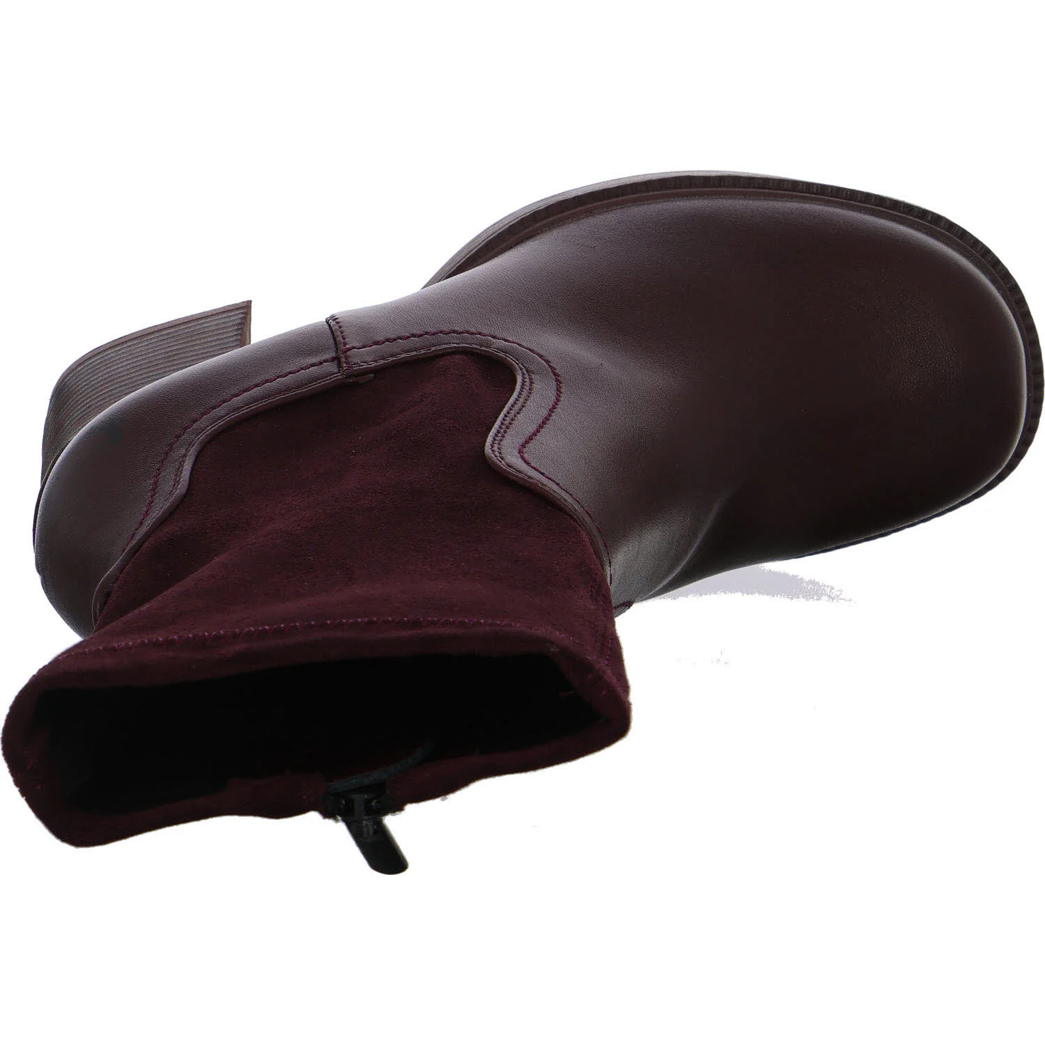 2go Fashion Damen Stiefeletten 8237501-55 8237501 bordeaux normal