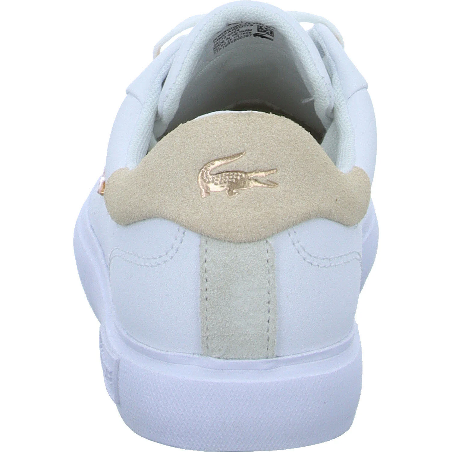 Lacoste Damen Schnürschuhe 48SFA0003_1Y9 Women's Powercourt 2.0 Sneakers Blush Pack white/light pink normal
