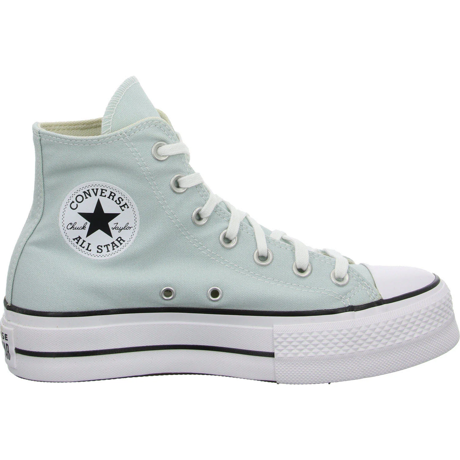 Converse Damen Schnürstiefel A11873C/499 CTAS Lift Hi you dew you/white/black normal