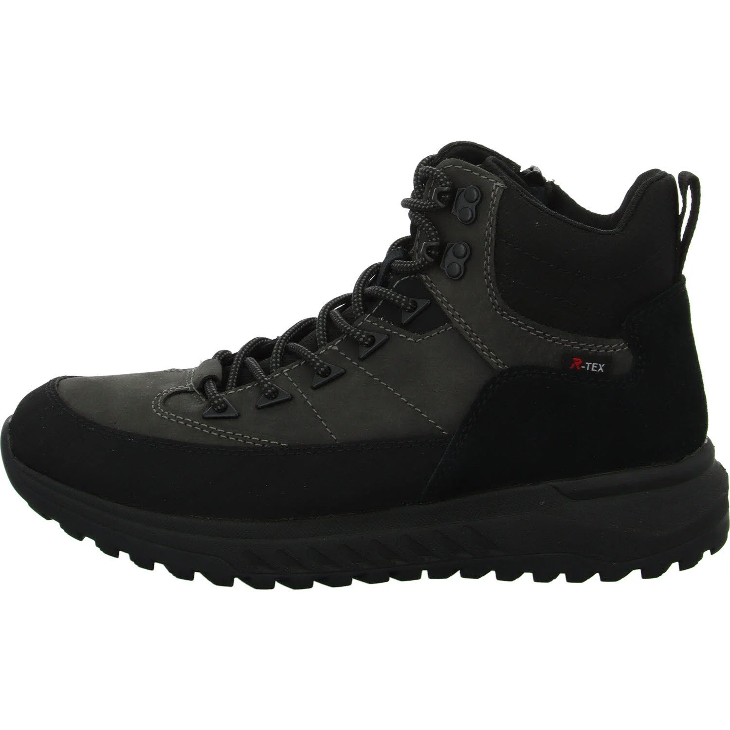 Herren Schnürstiefel warm U0174-42 U0174 black/cenere/schwarz G 1/2 (weit)