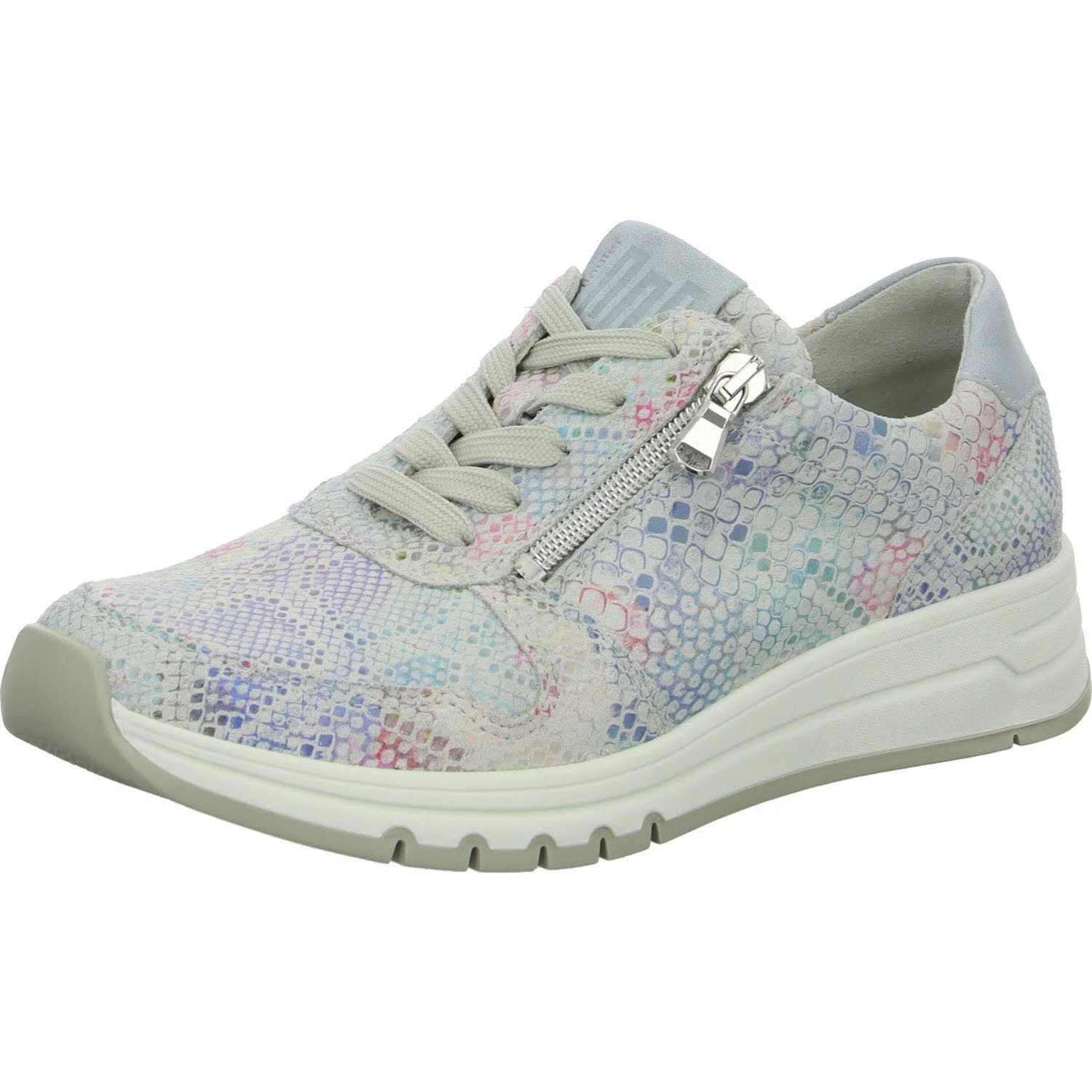 Element 2 von 8 (Bild) – Waldläufer Damen Schnürschuhe 957004-203/299 H-April multi sky H (weit)