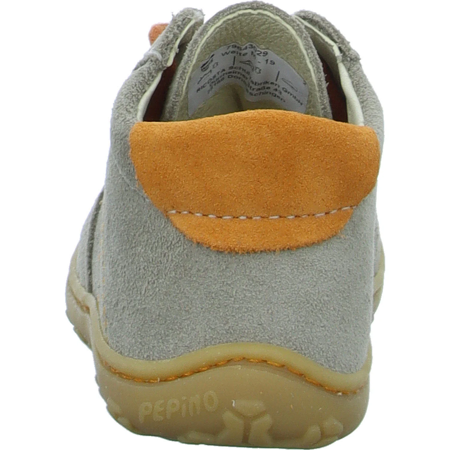 Element 4 von 8 (Bild) – Ricosta Kinder Halbschuhe zum Schnüren 50 1200602/650 SAMI tundra/orange WMS mittel