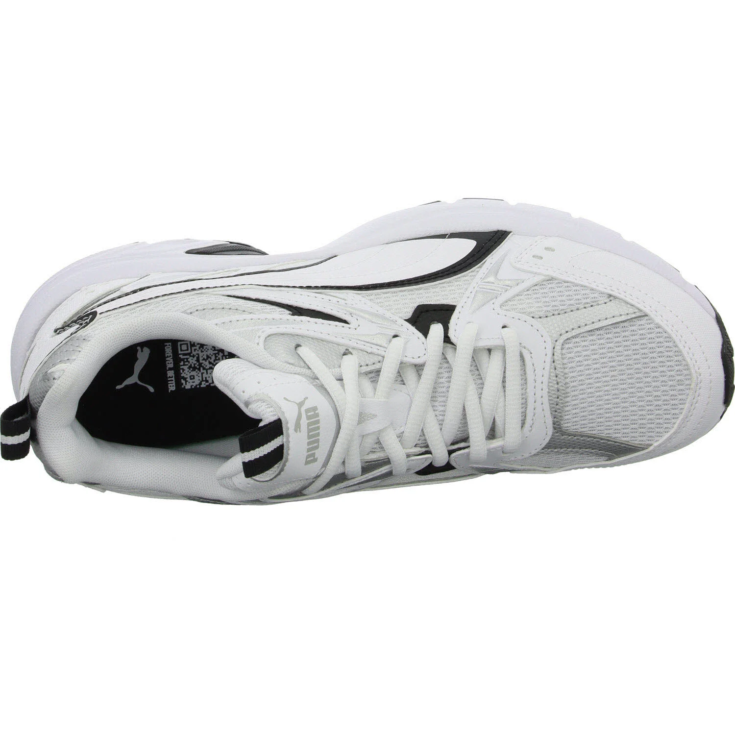 Puma Herren Schnürschuhe 402623/001 MILENIO TECH_ white-puma black-puma silver normal