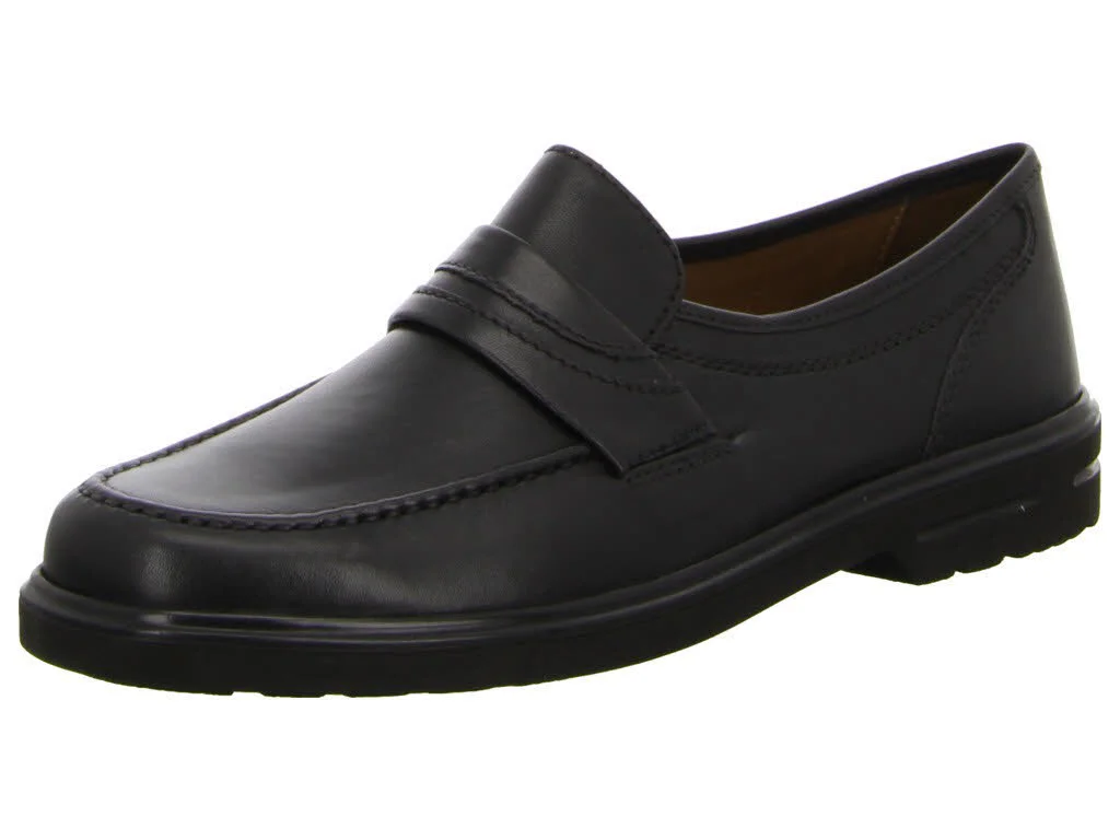 Element 1 von 7 (Bild) – Sioux Herren Slipper 28950 Peru-J schwarz J (extra weit)