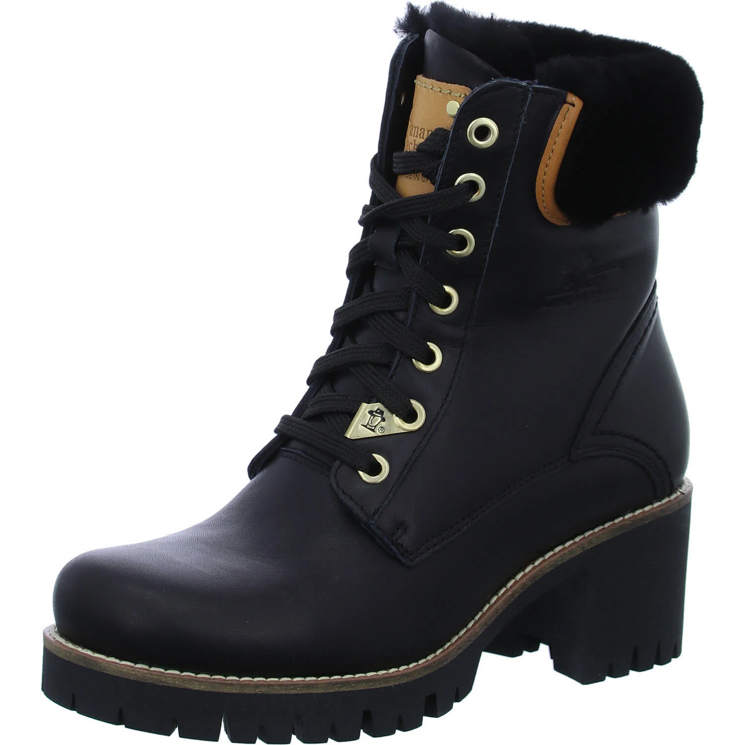 Panama Jack Damen Schnürstiefel warm Phoebe Igloo Trav B1 Phoebe Igloo Trav negro/black normal