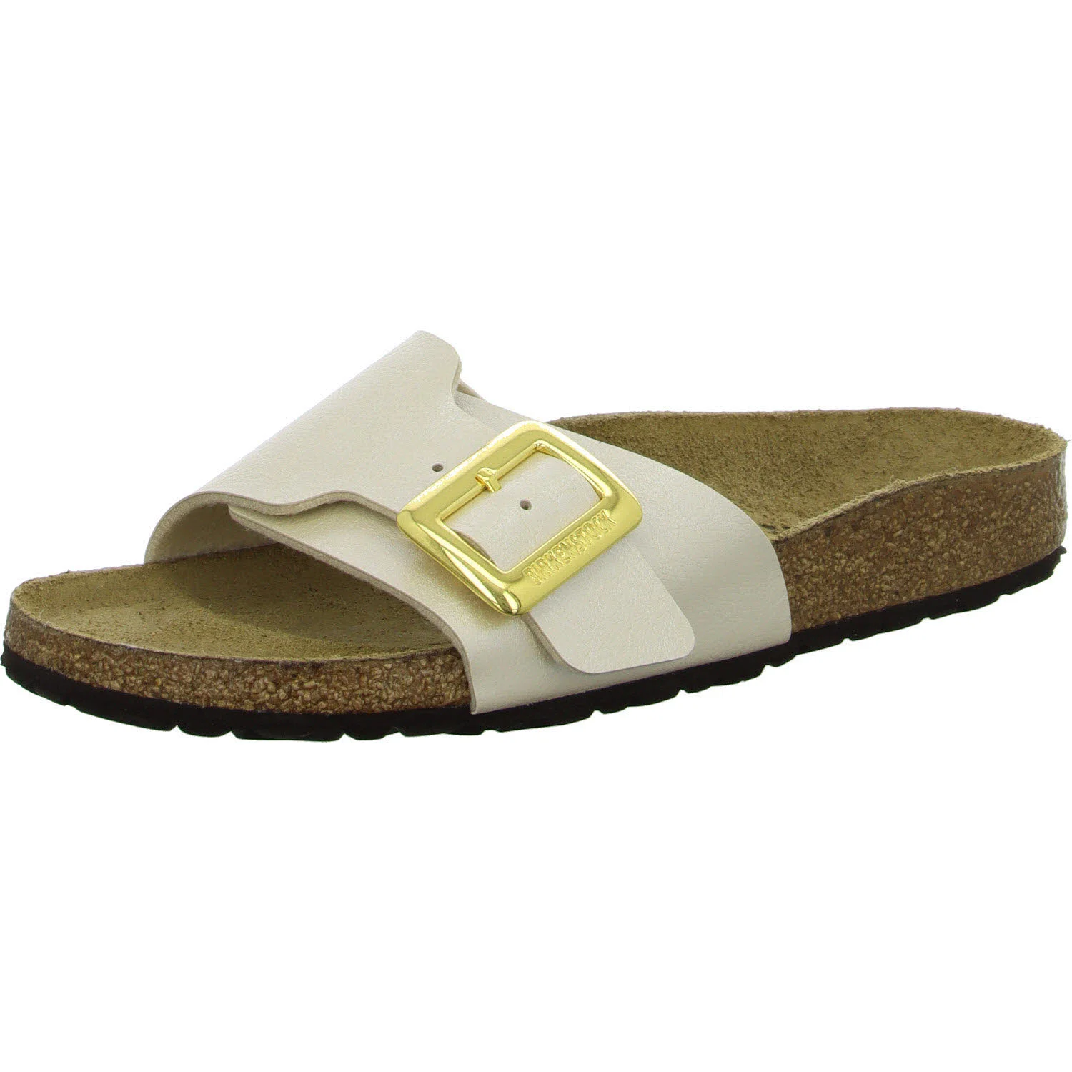 Element 2 von 8 (Bild) – BIRKENSTOCK Pantoletten 1029393 Catalina Cushion Buckle graceful purple white schmal