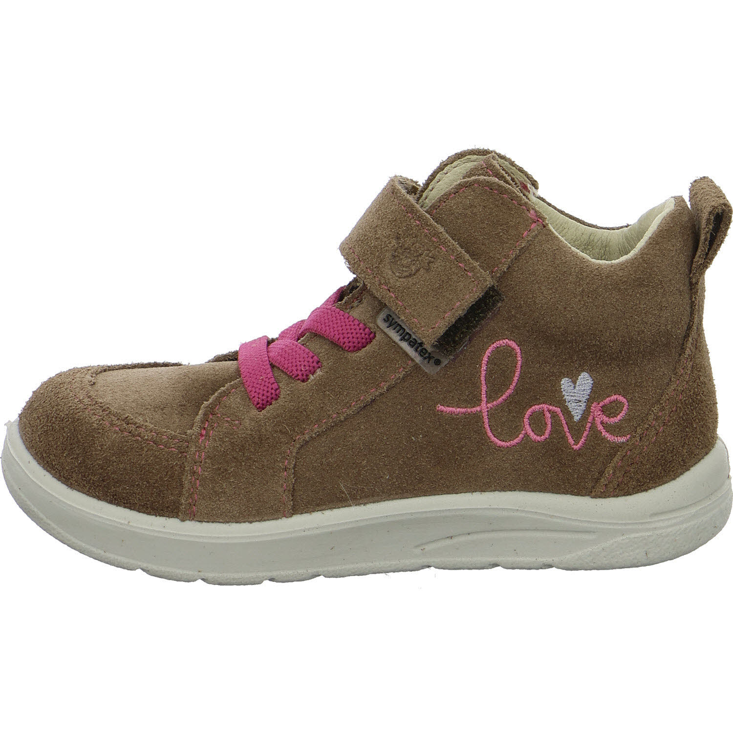 Ricosta Kinderschuh zum Schlupfen 50 2006502/270 Lou schoko/pink WMS mittel