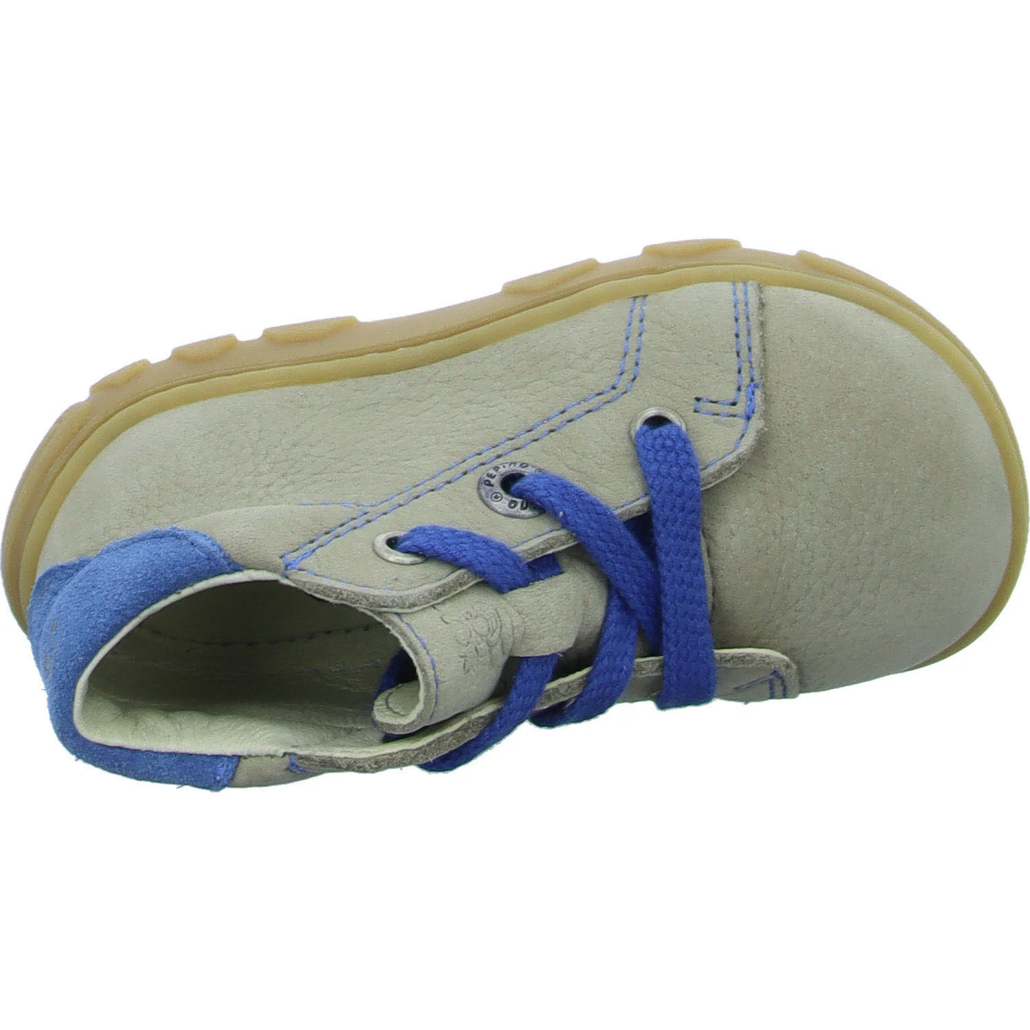 Element 8 von 8 (Bild) – Ricosta Kinder Halbschuhe zum Schnüren 50 1300202/650 ZUMA kies/blau WMS mittel