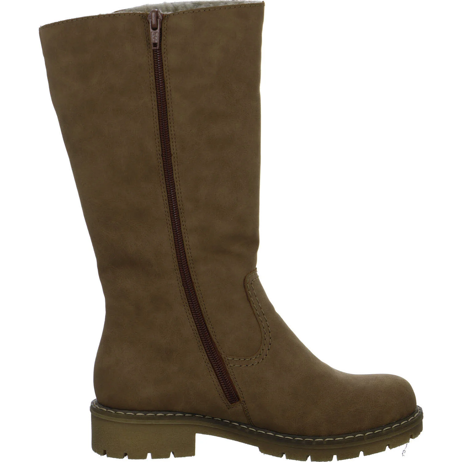 Rieker Damen Langschaftstiefel warm Y9180-20 Y9180 oat F 1/2 (normal)