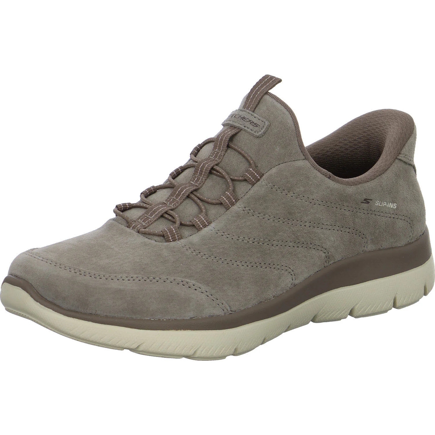 Element 2 von 8 (Bild) – Skechers Damen Slipper 150342 TPE Summits - Luxe Stride taupe normal
