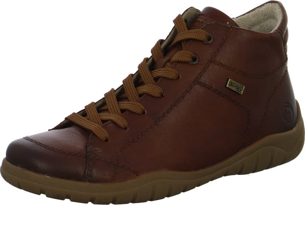 Remonte Damen Schnürstiefel D3T70-24 D3T70 whisky H (extra weit)