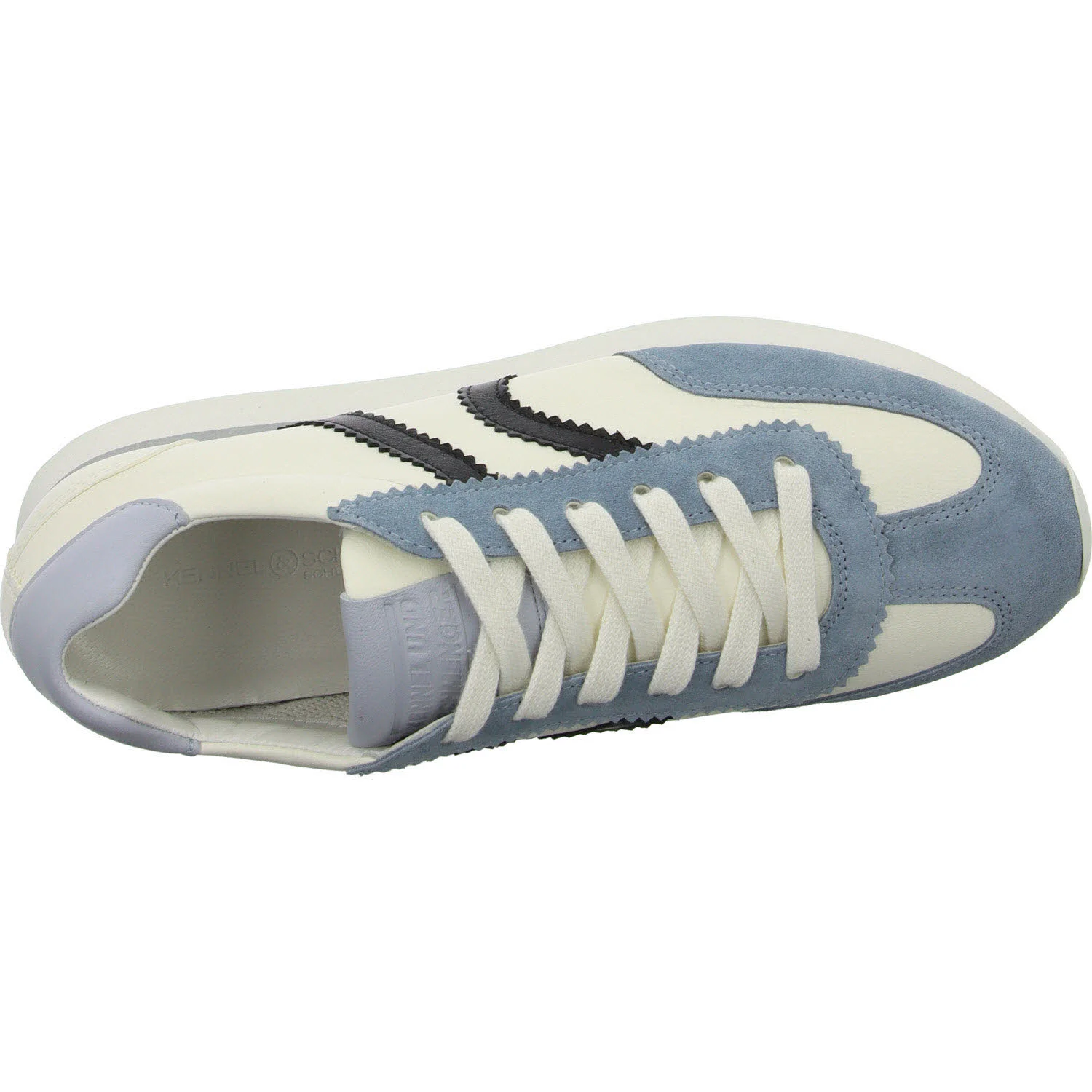 Kennel & Schmenger Damen Schnürschuhe 222102-8123-7321 Mui sky/butt/blau/schw So gr/wei normal