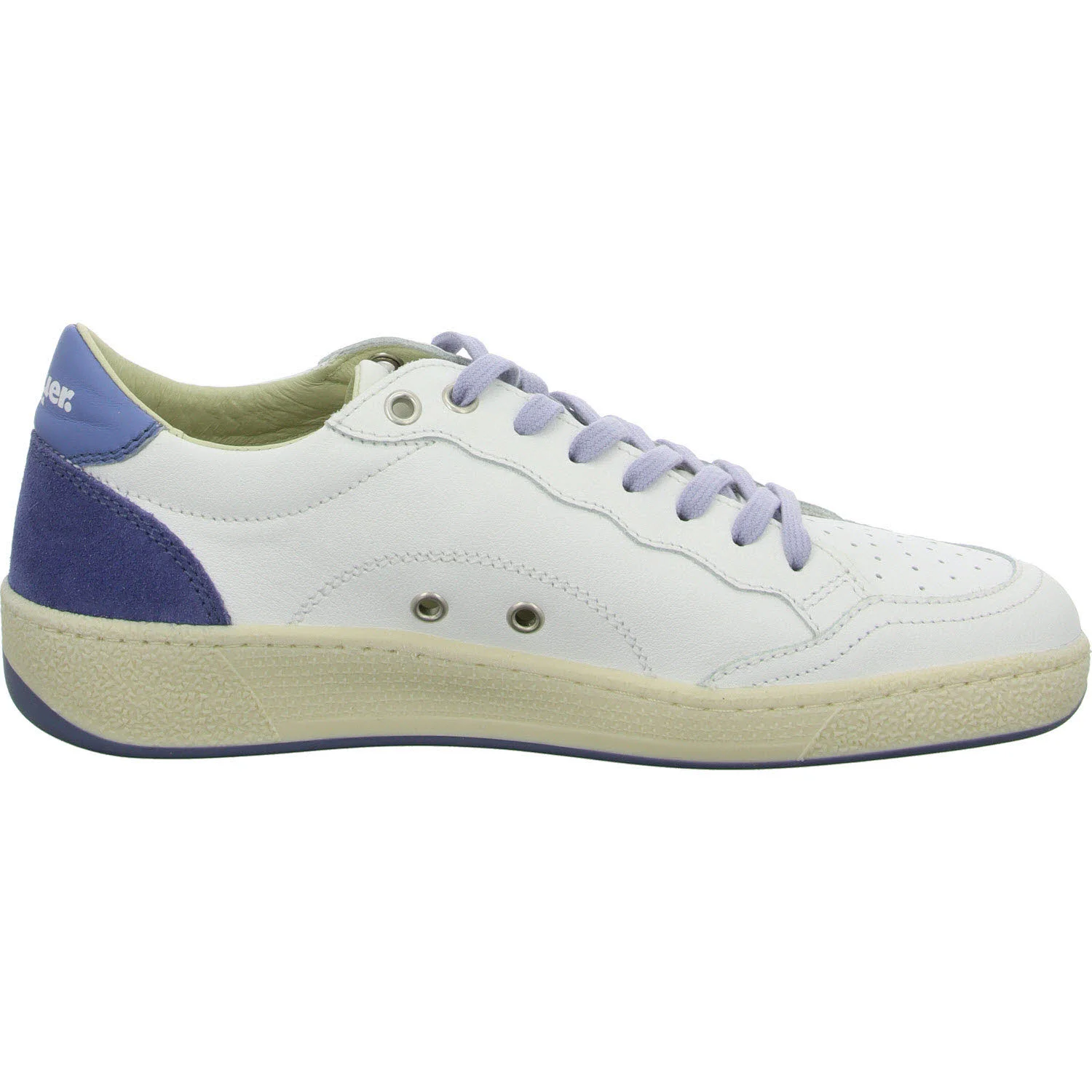 Blauer Damen Schnürschuhe S5OLYMPIA01/LEC OLYMPIA white/avio normal