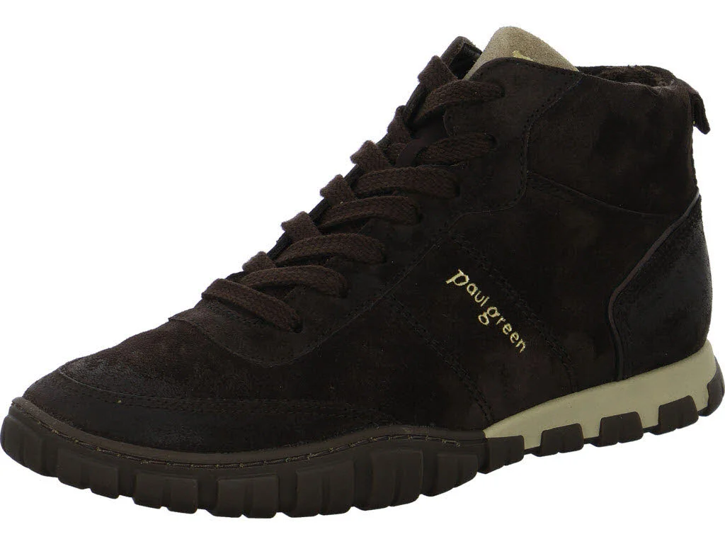 Paul Green Damen Schnürstiefel 5506-040 5506 mocca/grain normal
