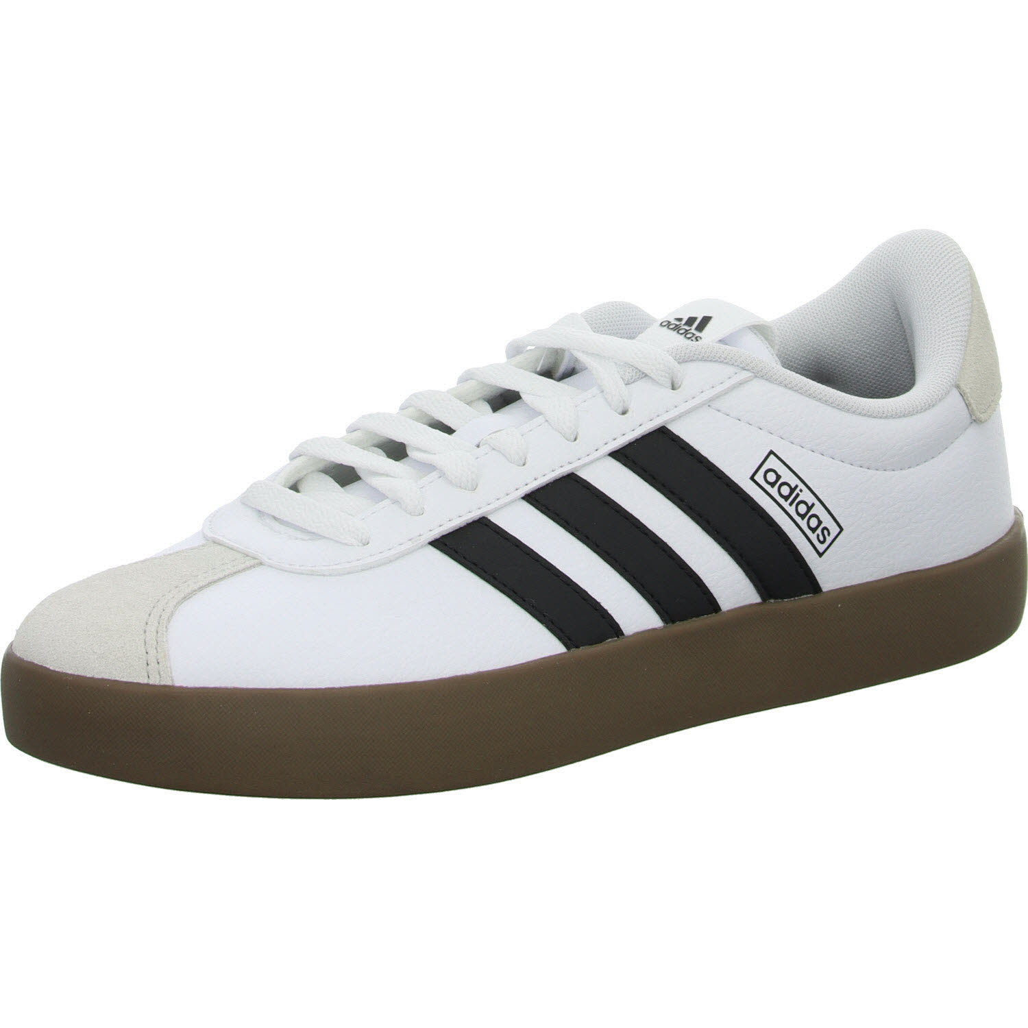 Adidas Herren Schnürschuhe ID6285/000 VL COURT 3.0 FTWWHT/CBLACK/GREONE normal