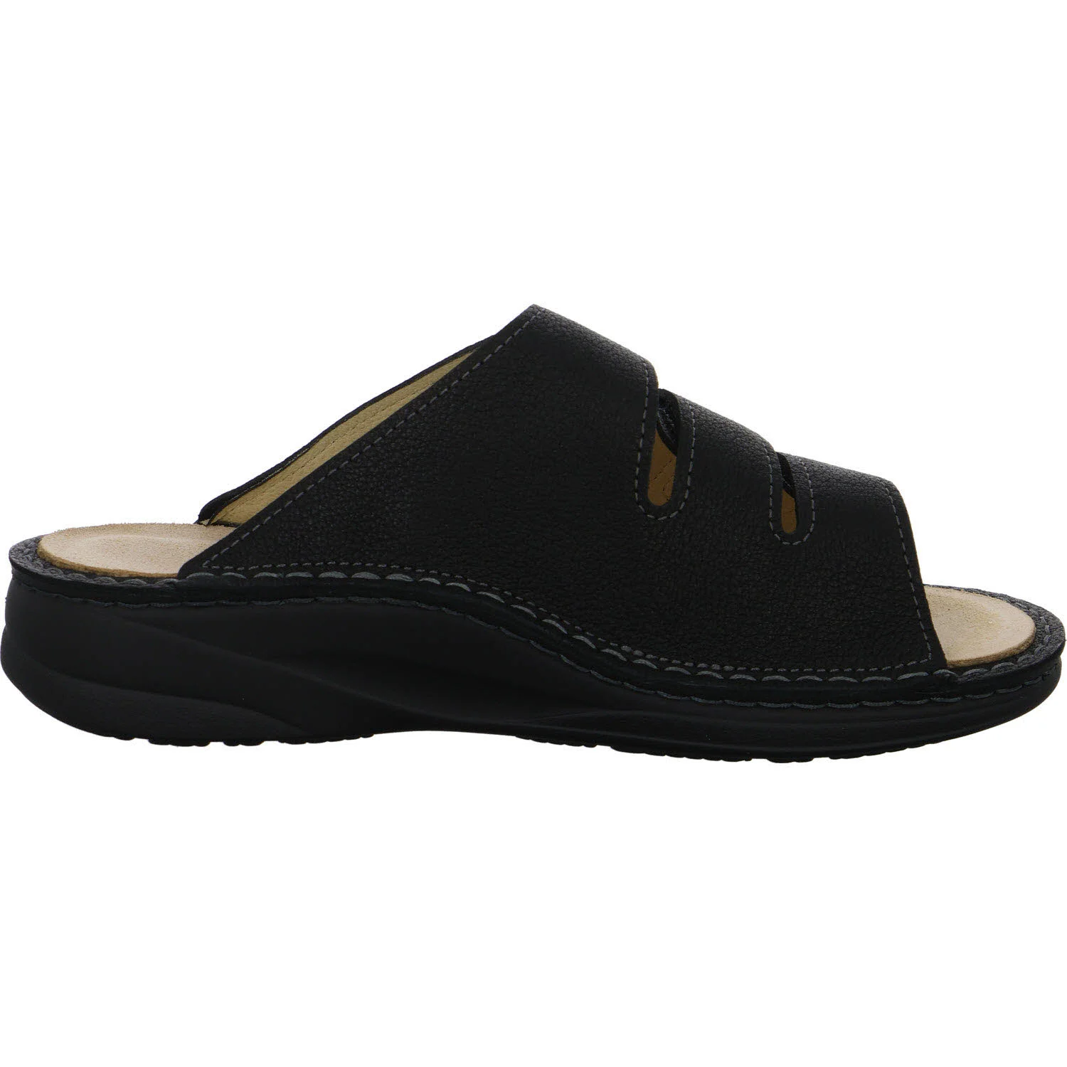 Finn Comfort Pantoletten 01702-813099 Keros schwarz weit