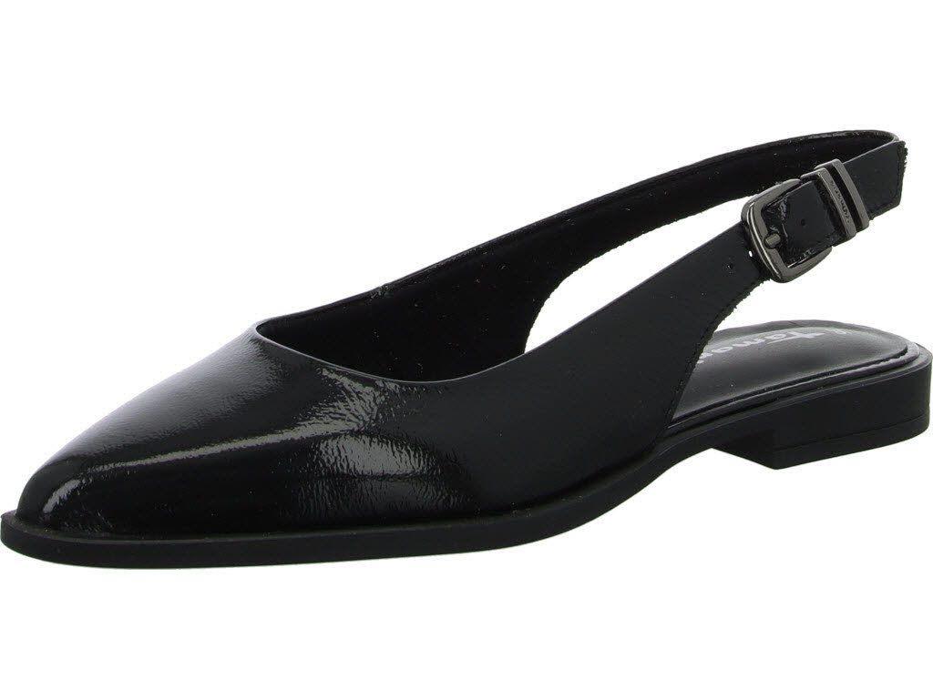 Tamaris Damen Sling 1-29414-46/018 1-29414-46 black patent normal