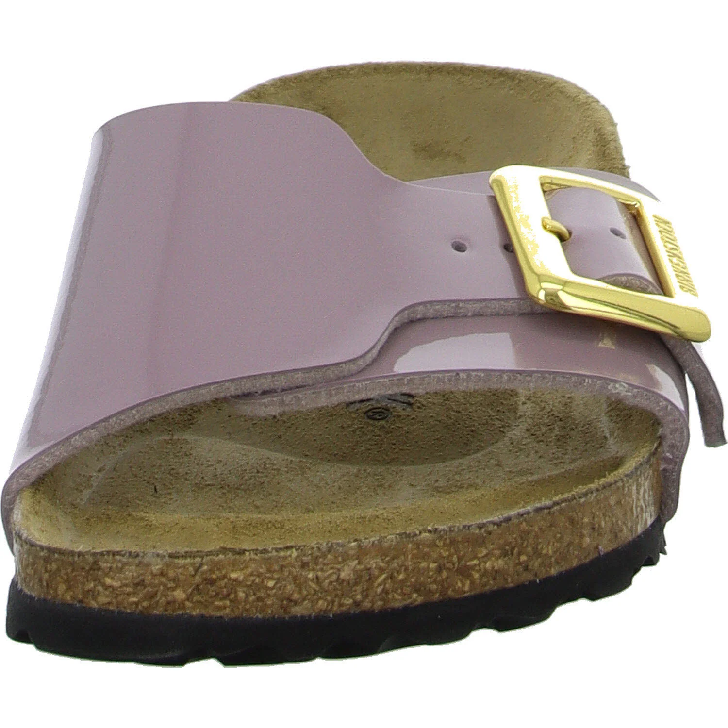 Element 3 von 8 (Bild) – BIRKENSTOCK Pantoletten 1029389 Catalina Cushion Buckle patent faded purple schmal