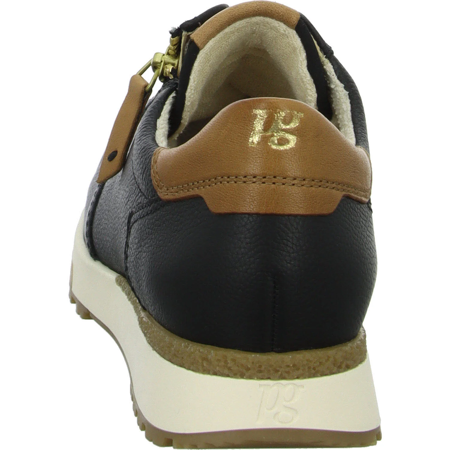 Element 4 von 8 (Bild) – Paul Green Damen Schnürschuhe 5310-020 5310 black/cuoio normal