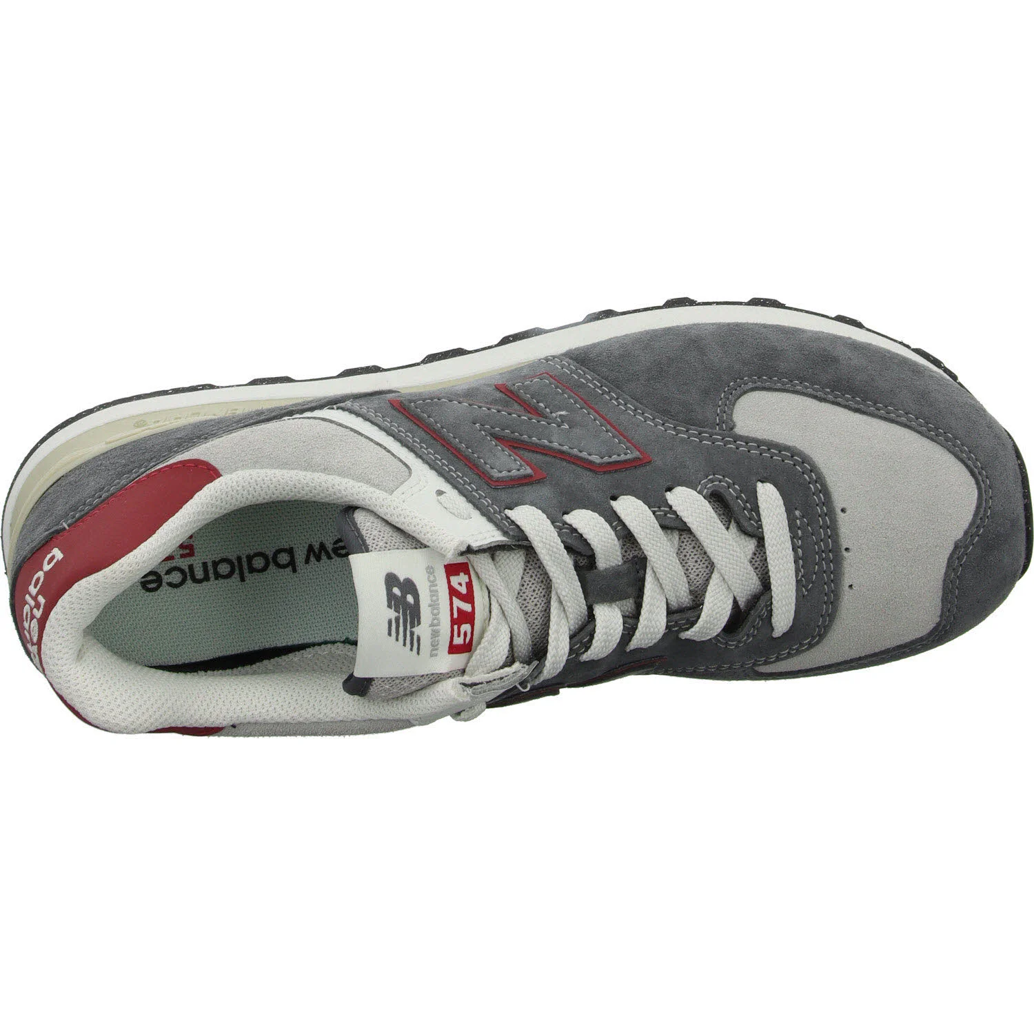 Element 8 von 8 (Bild) – New Balance Herren Schnürschuhe U574QGY Classic Running castlerock/team red normal