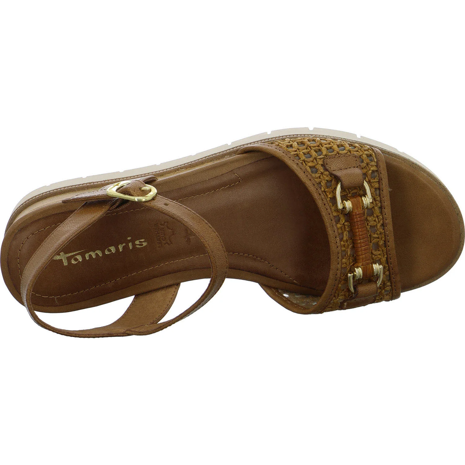 Tamaris Damen Sandalen 1-28215-46/305 1-28215-46 cognac normal